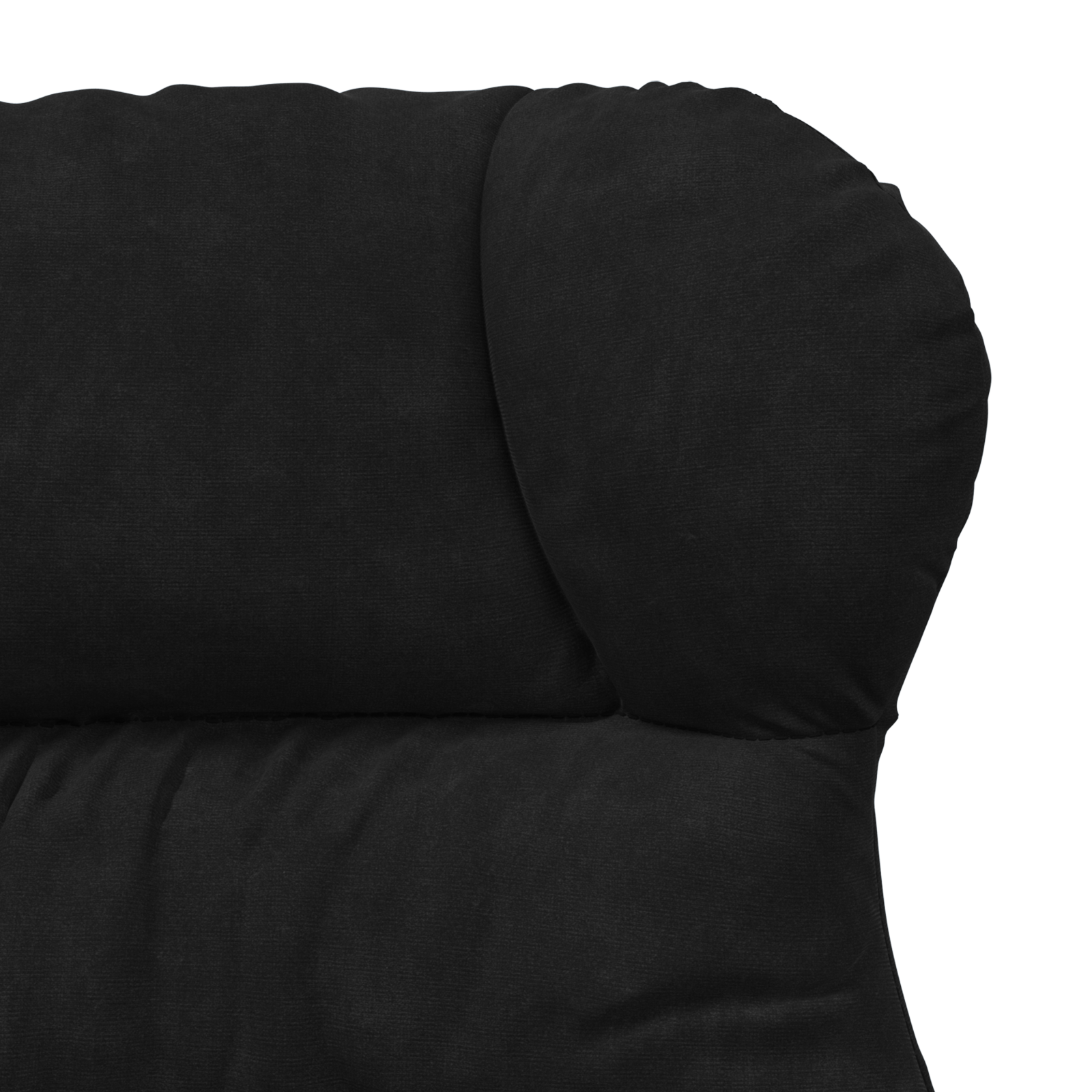 Relaxing Chair Black Velvet - Image 7