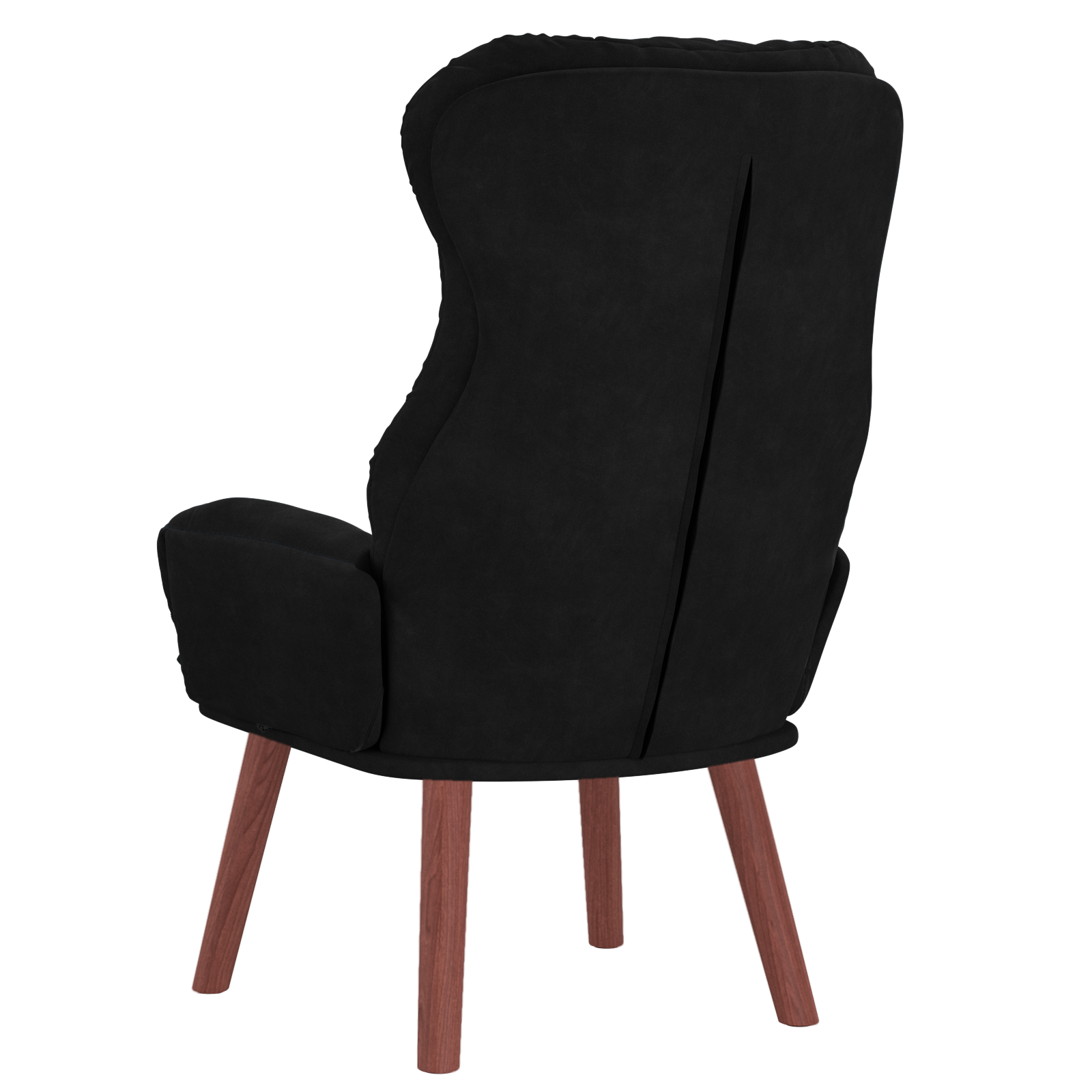 Relaxing Chair Black Velvet - Image 6