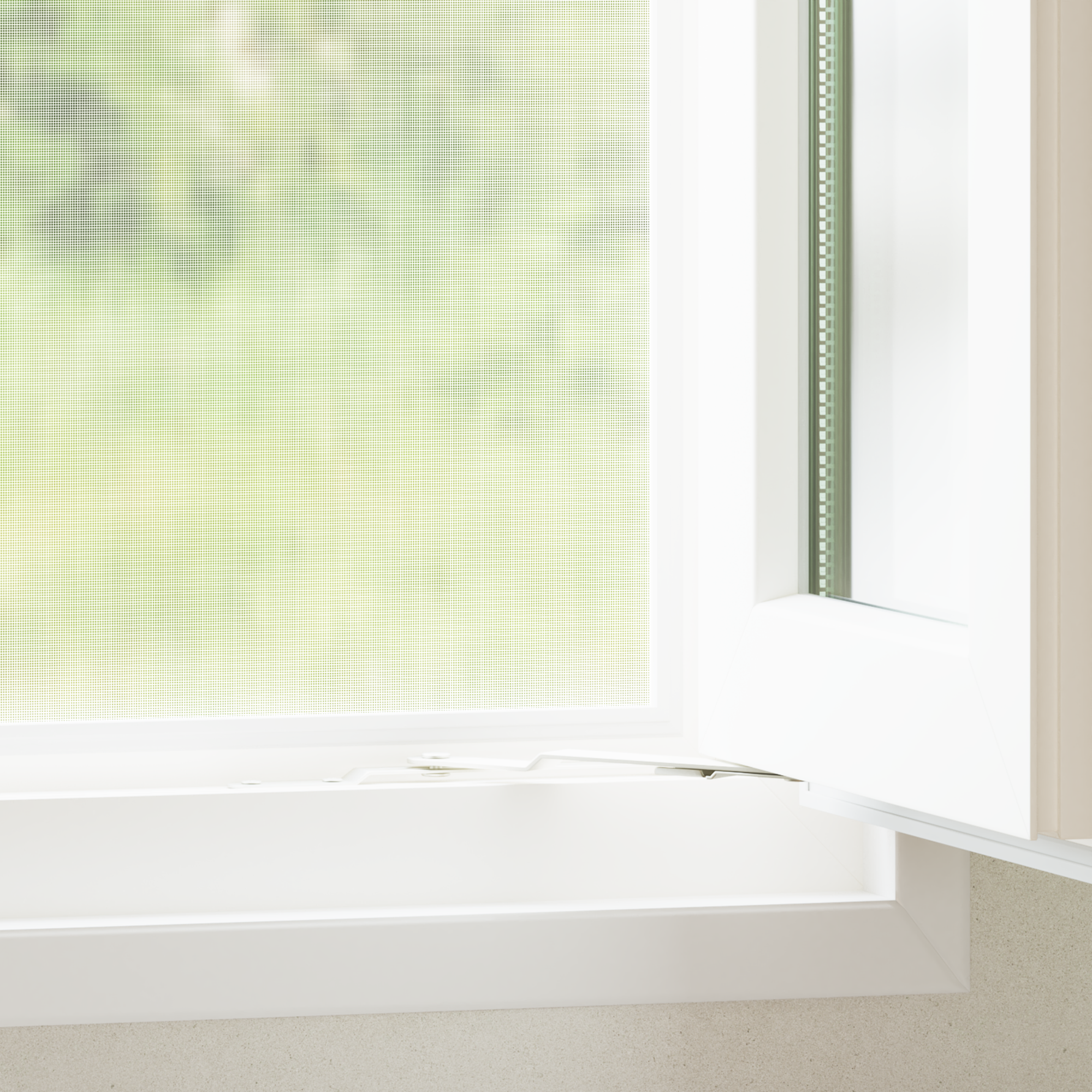 Insect Mesh Screen White 112x2000 cm Fibreglass