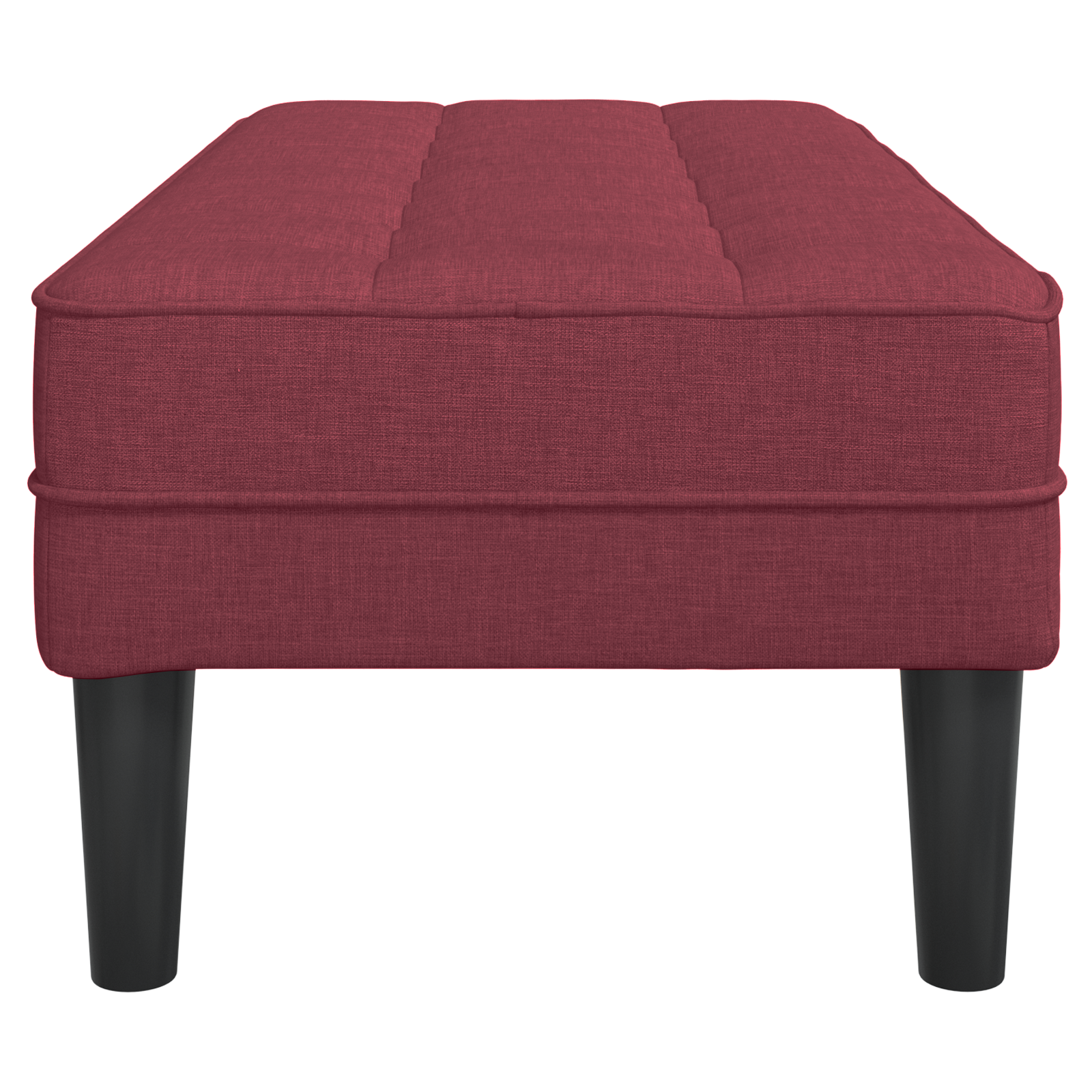 Bench Wine Red 113x57x39 cm Fabric - Image 6