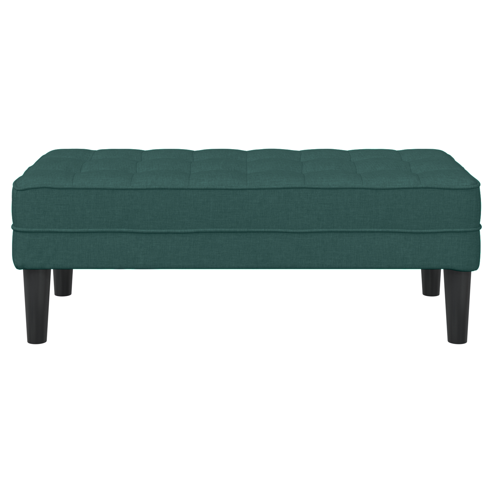 Bench Dark Green 113x57x39 cm Fabric - Image 5