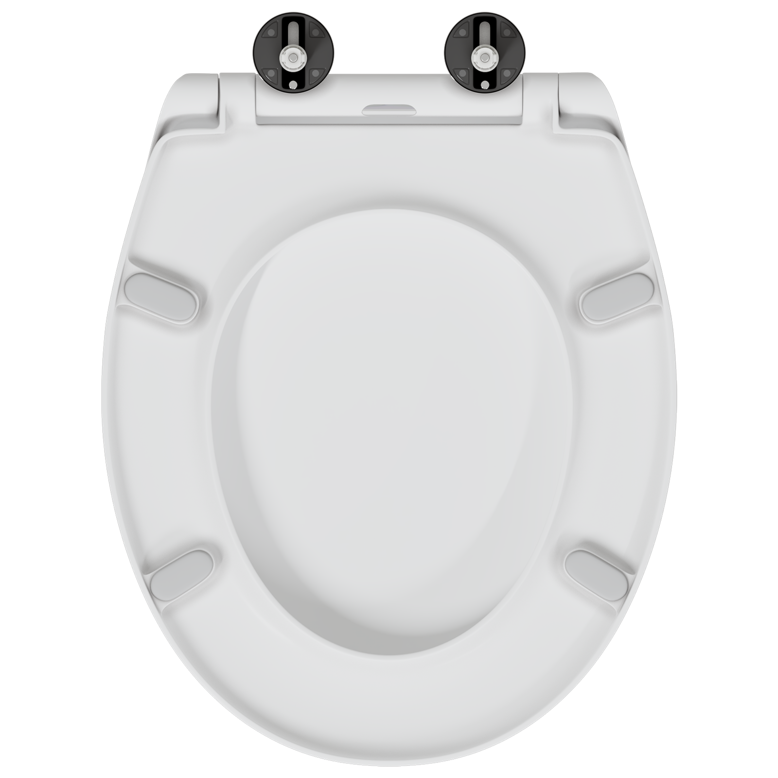 Quick Release Toilet Seat with Soft Close Duroplast White - Image 5