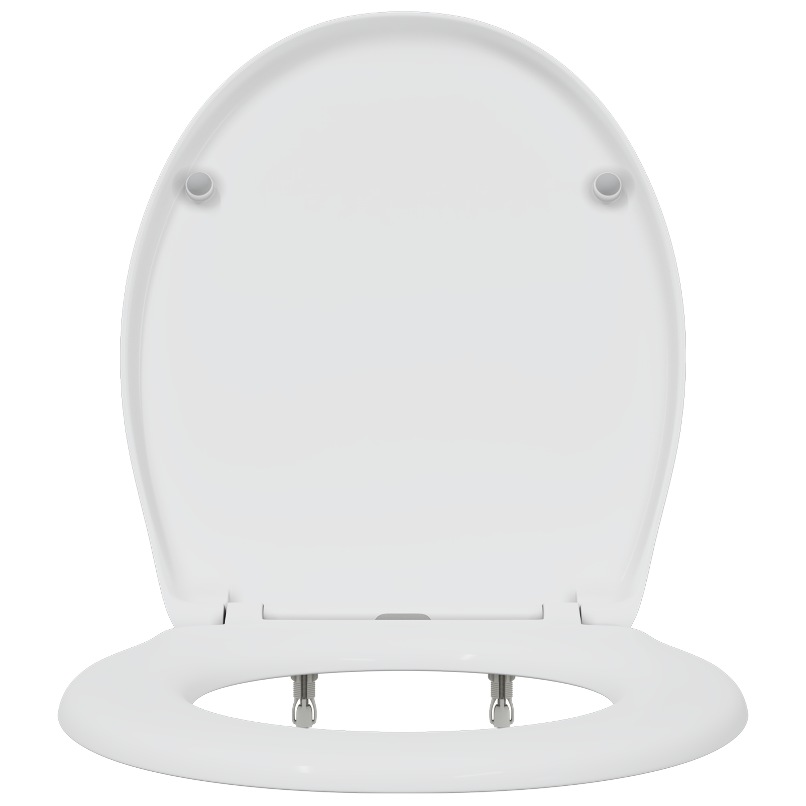 Quick Release Toilet Seat with Soft Close Duroplast White - Image 6