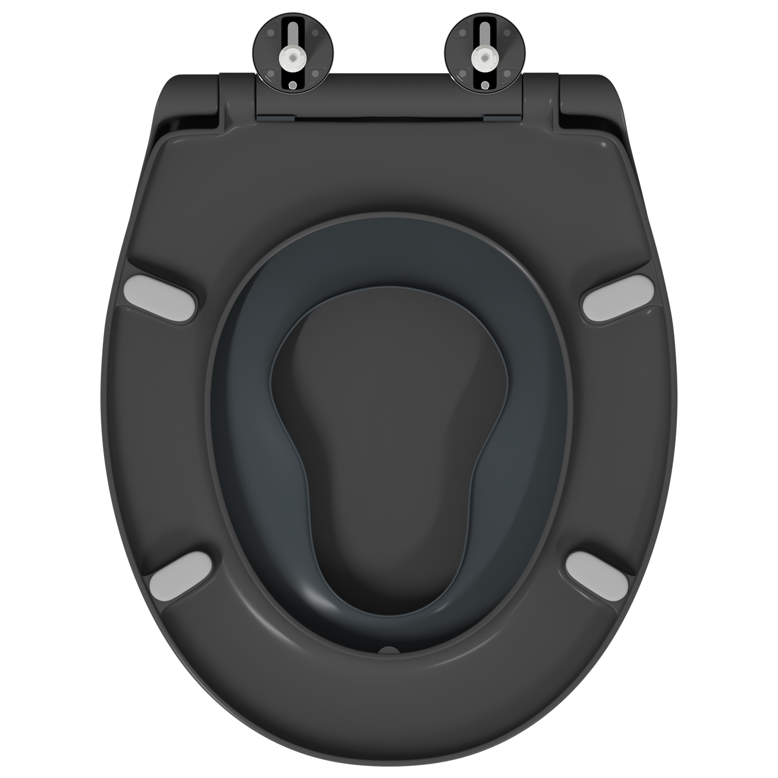 Family Toilet Seat with Child Seat Quick Release Duroplast - Image 6