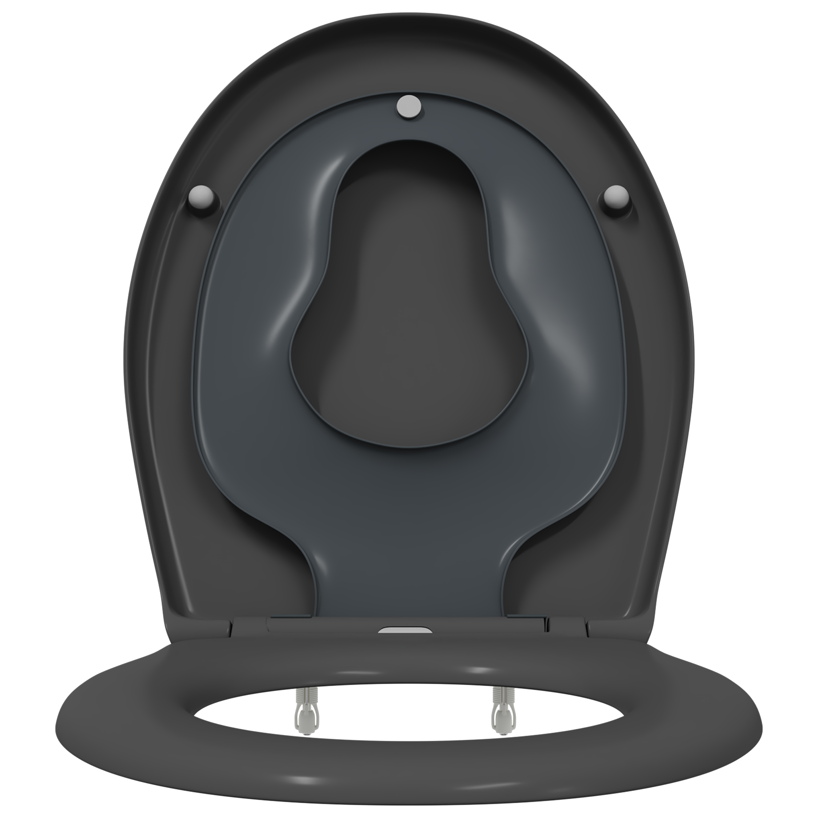 Family Toilet Seat with Child Seat Quick Release Duroplast - Image 7