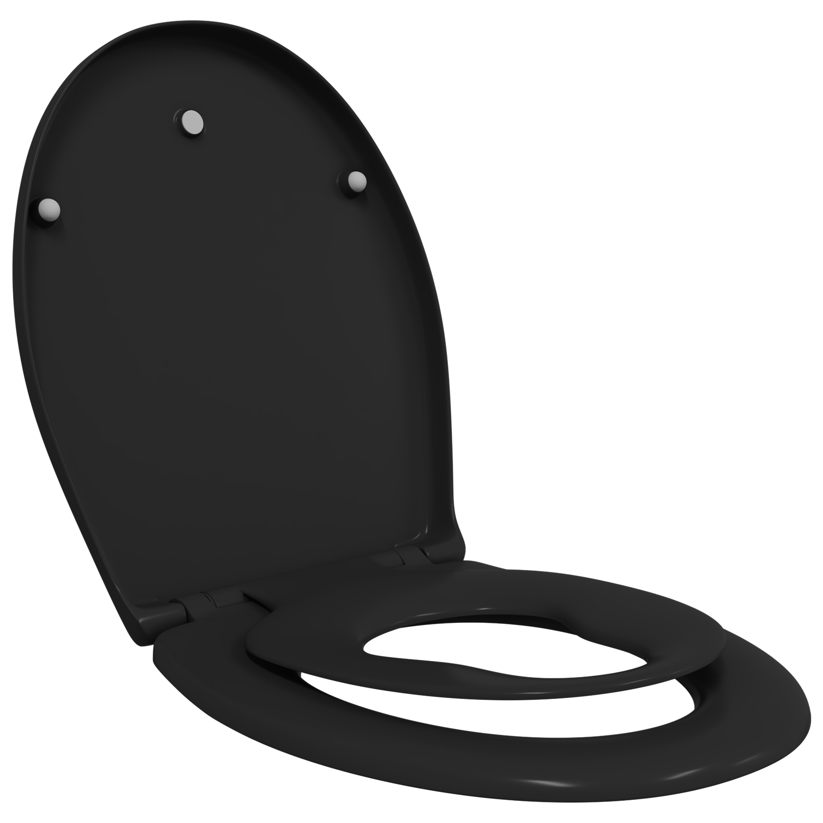 Family Toilet Seat with Child Seat Quick Release Duroplast - Image 2