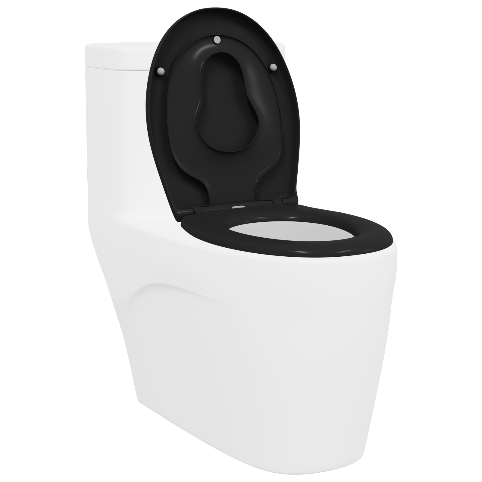 Family Toilet Seat with Child Seat Quick Release Duroplast - Image 3