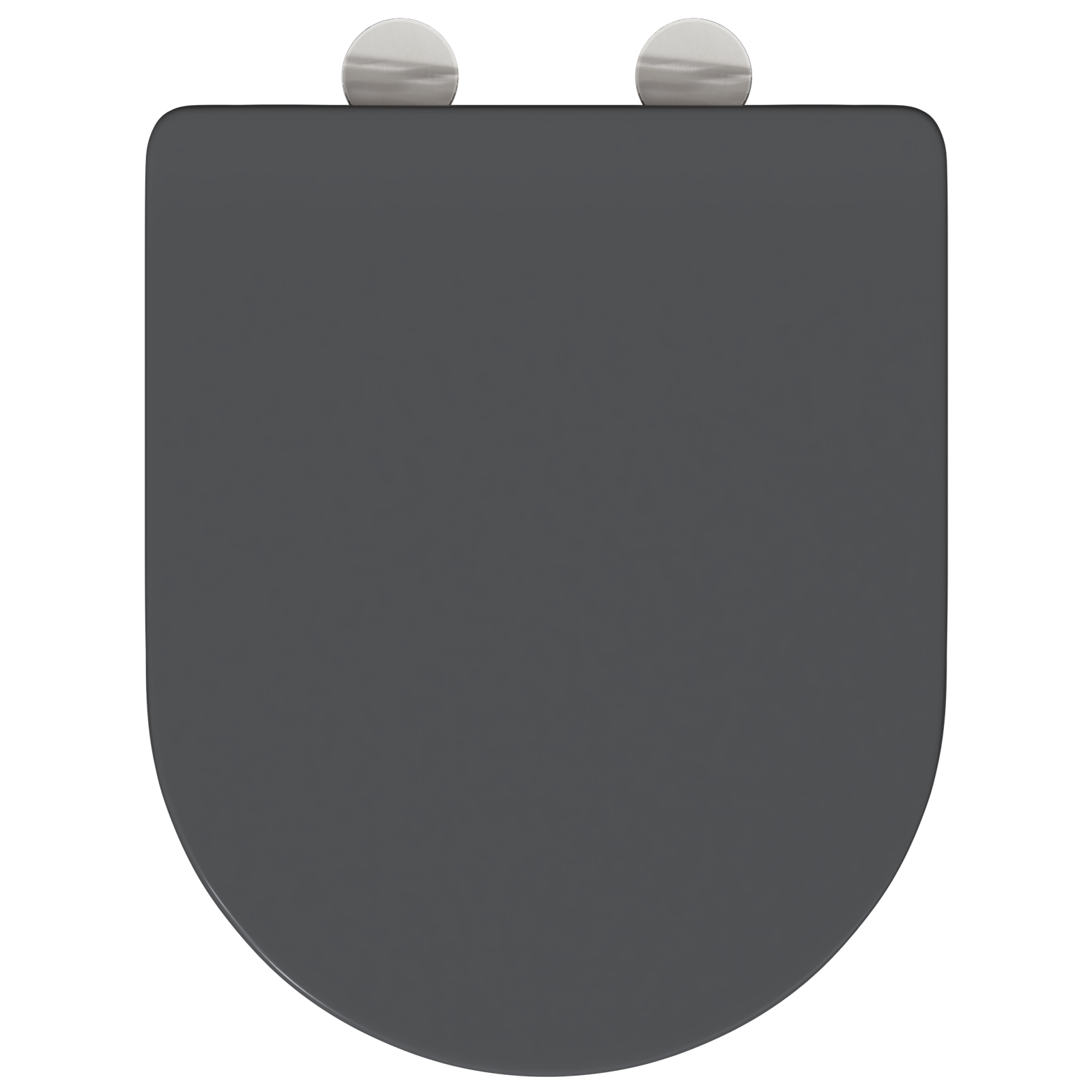 Quick Release Toilet Seat with Soft Close Duroplast - Anthracite - Image 8