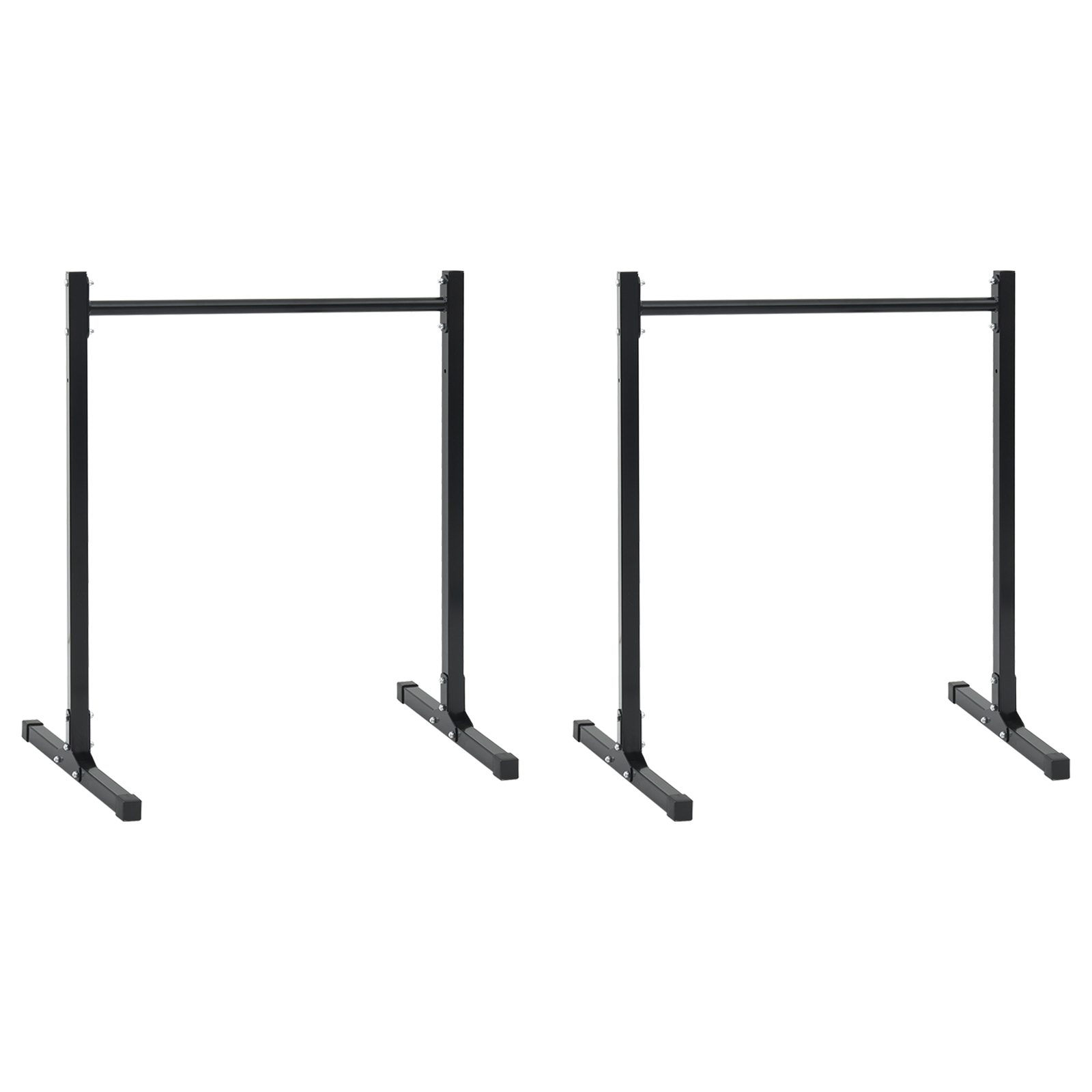 Dip Stations 2 pcs Height Adjustable 88.5/98.5 cm Steel