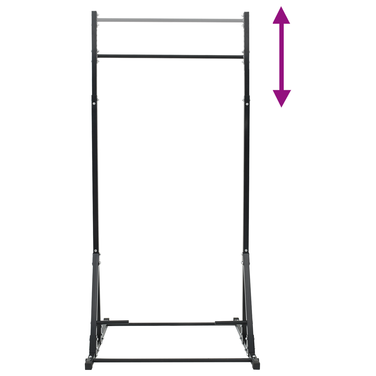 Pull-Up Bar Station with Push-Up Handles 150 kg Adjustable - Image 6