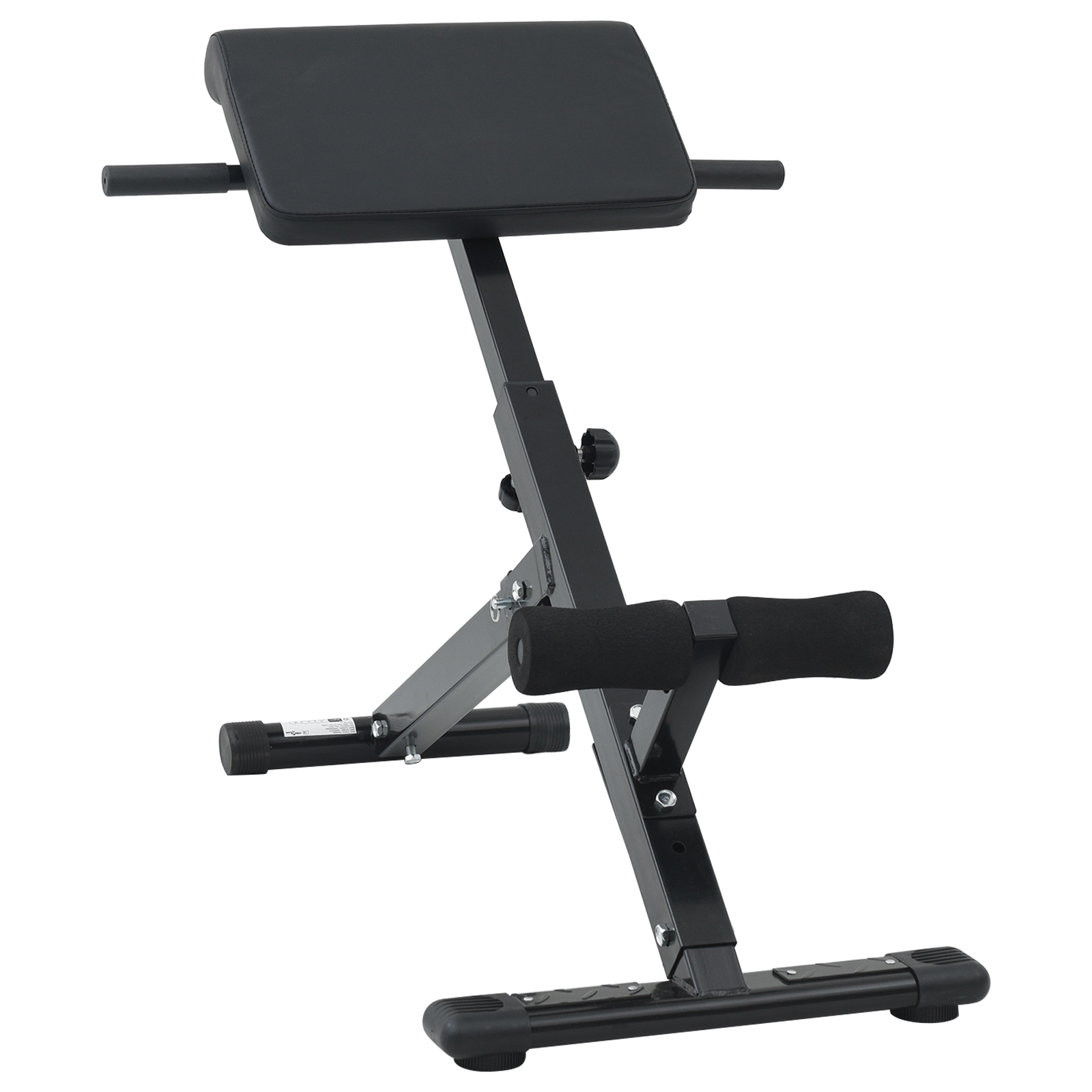 Hyperextension Bench 120 kg Foldable and Adjustable Steel