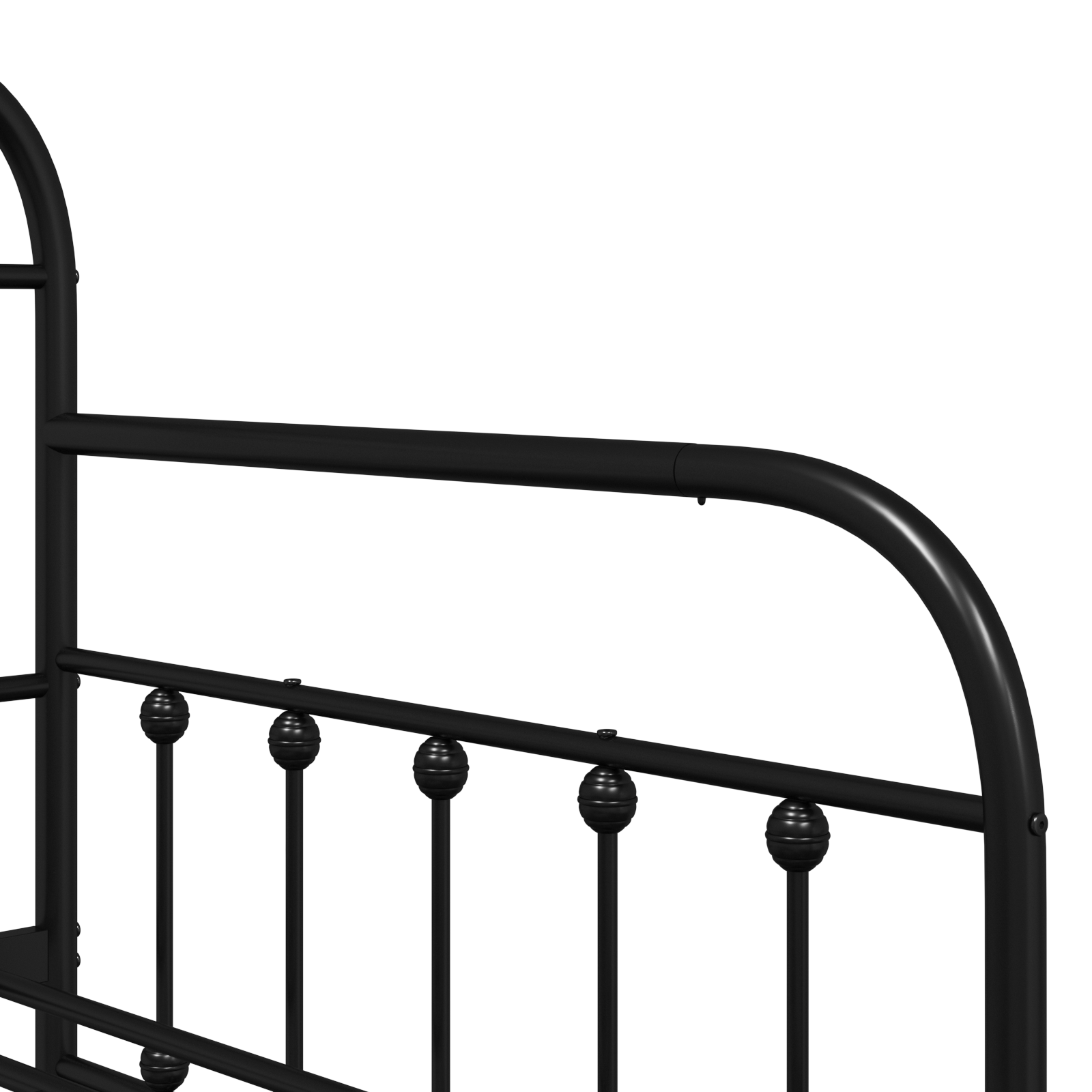 Black Daybed Frame 100x190 cm Steel - Image 9