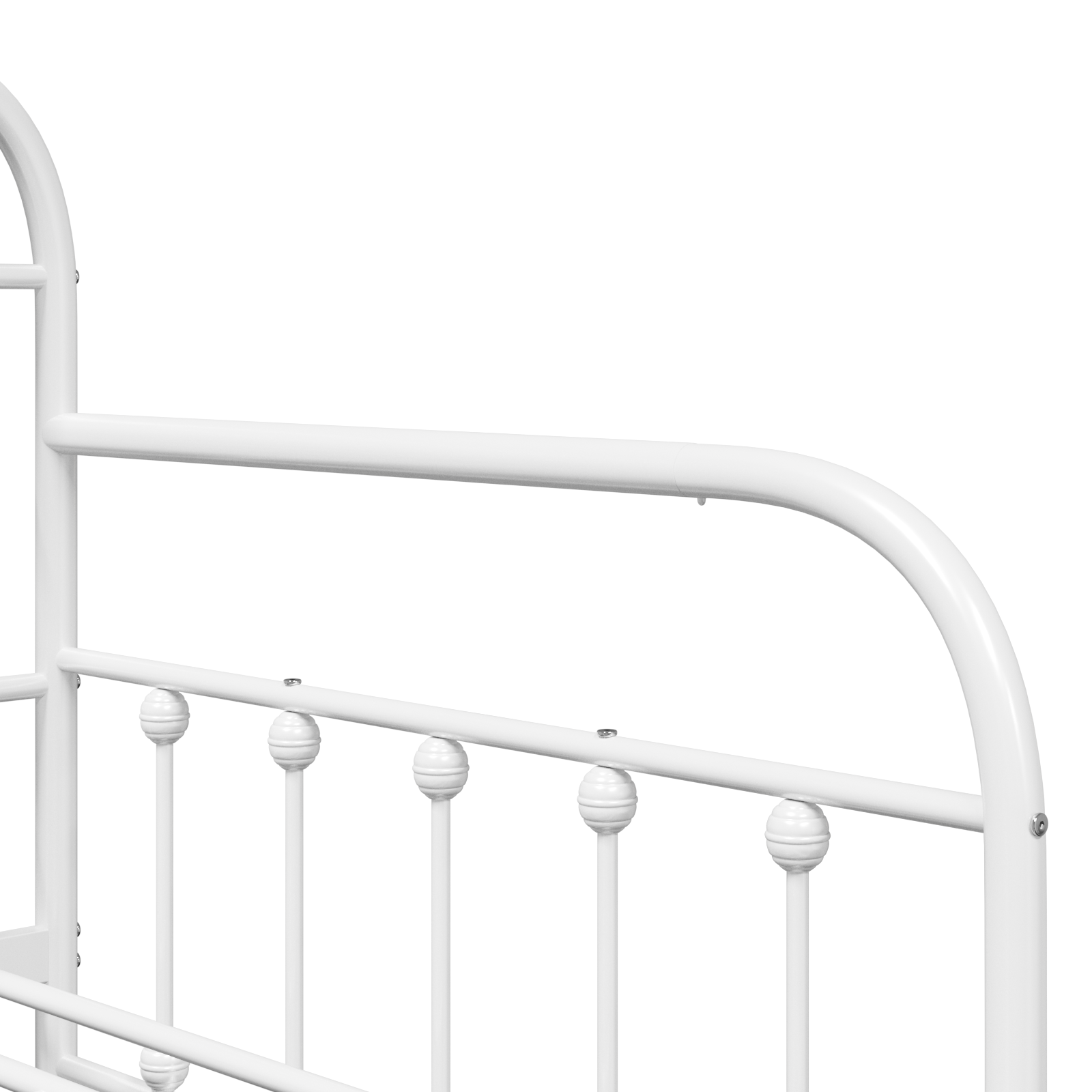Daybed Frame White 90x200 cm Steel - Image 9