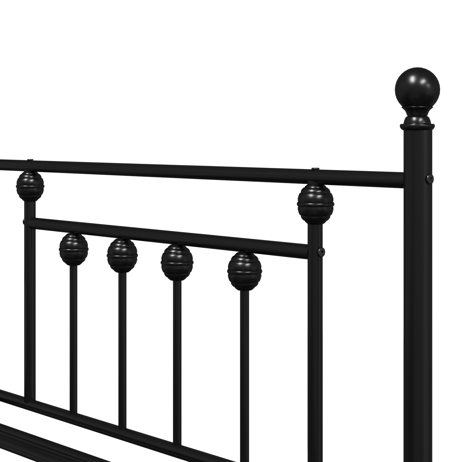 Beds & Bed Frames Black Metal 90 x 190 cm - Image 9