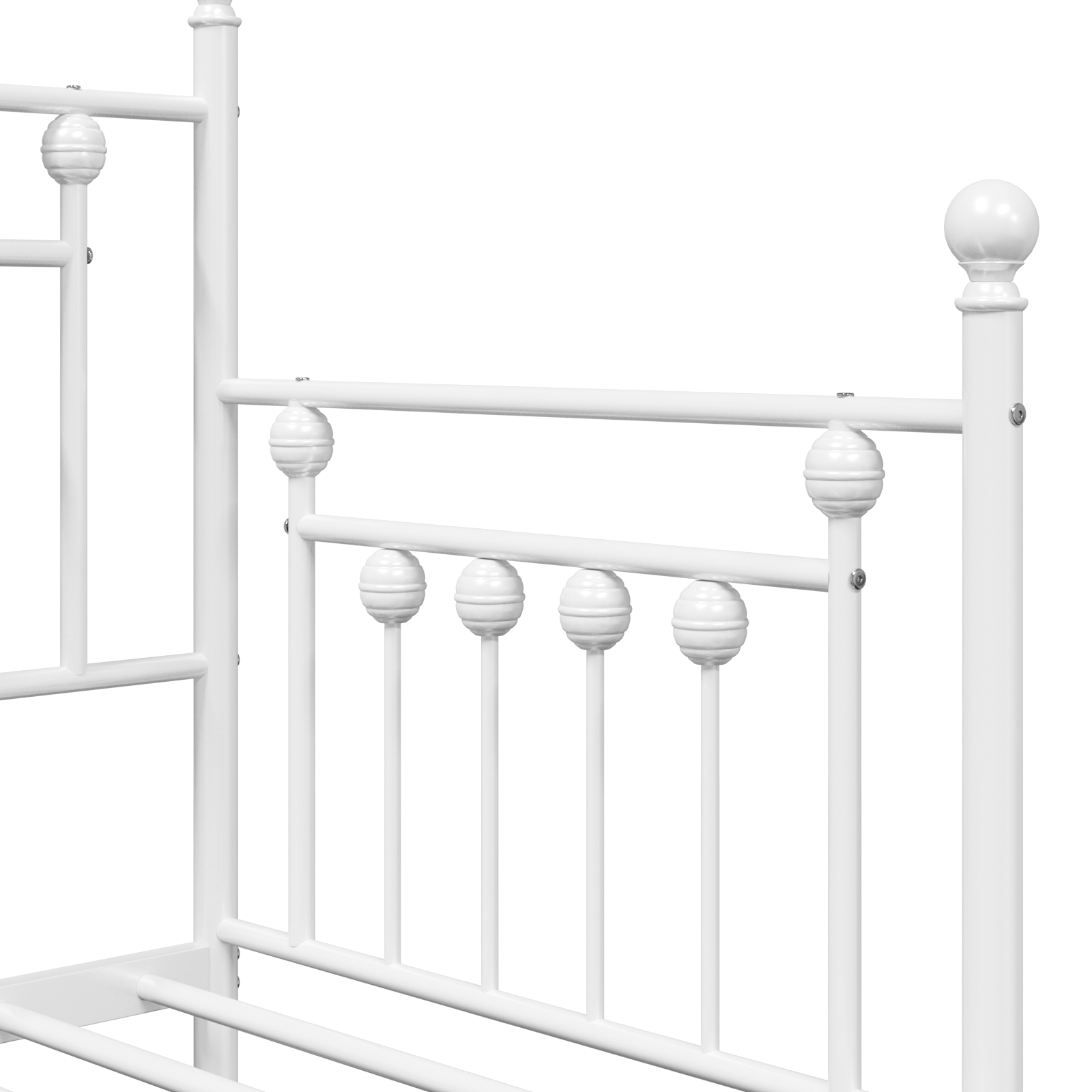 Daybed Frame White 80x200 cm Steel - Image 9