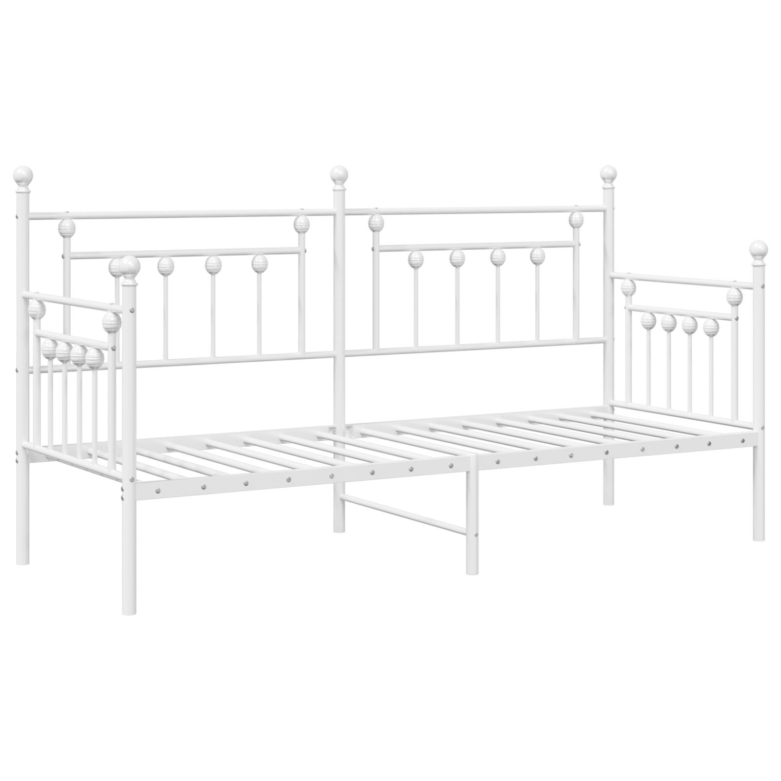 Daybed Frame White 80x200 cm Steel - Image 3