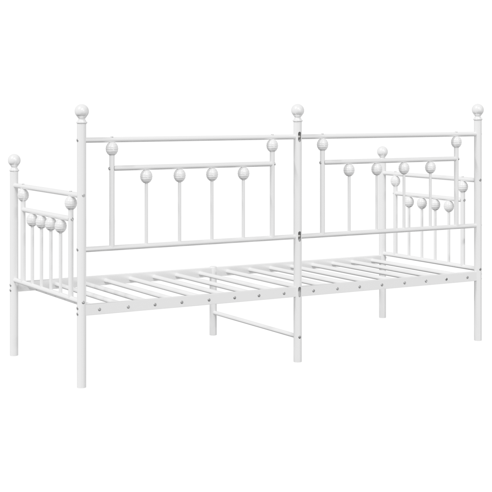 Daybed Frame White 80x200 cm Steel - Image 8