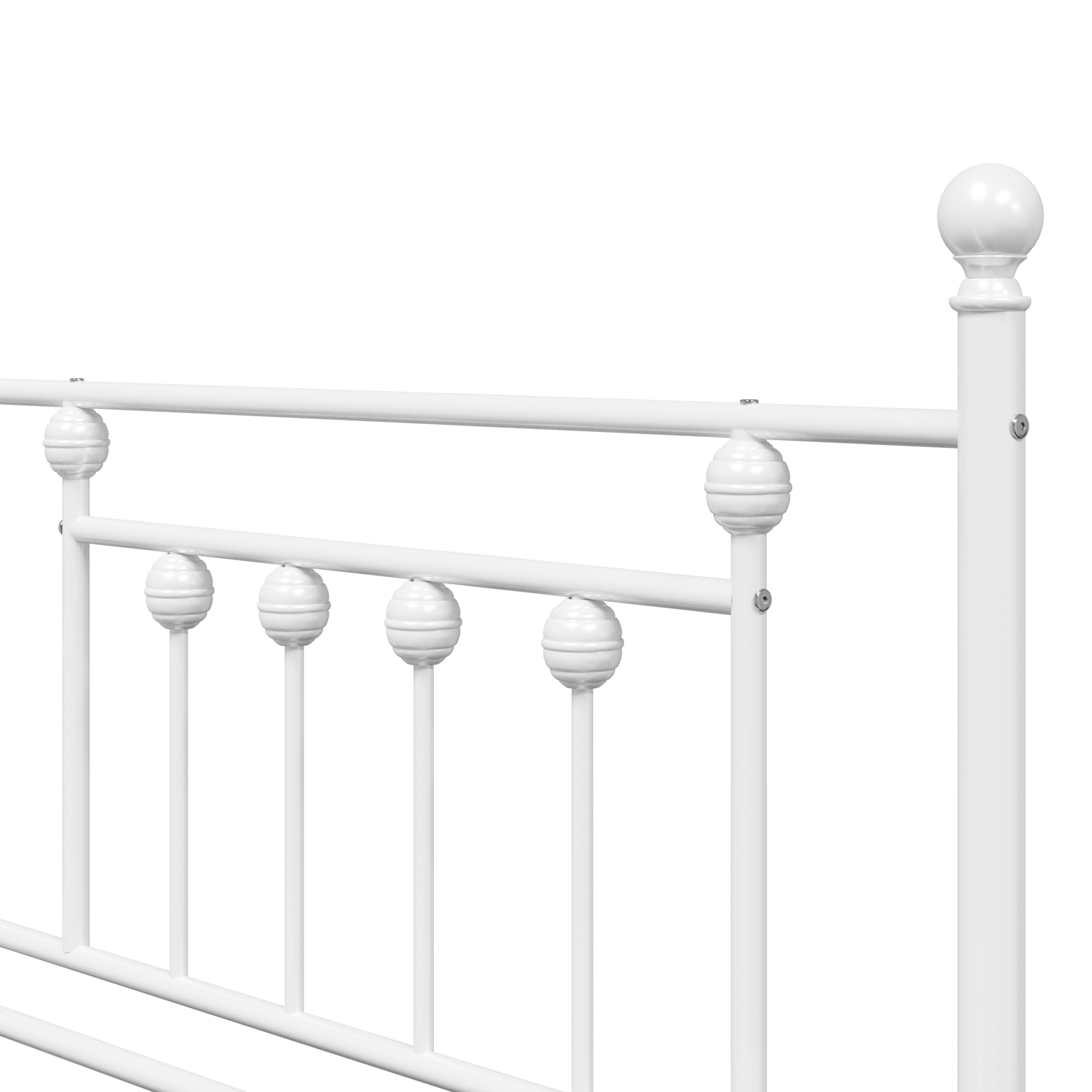 Dienos lovos rėmas Baltas 107x203 cm Plienas - Image 9