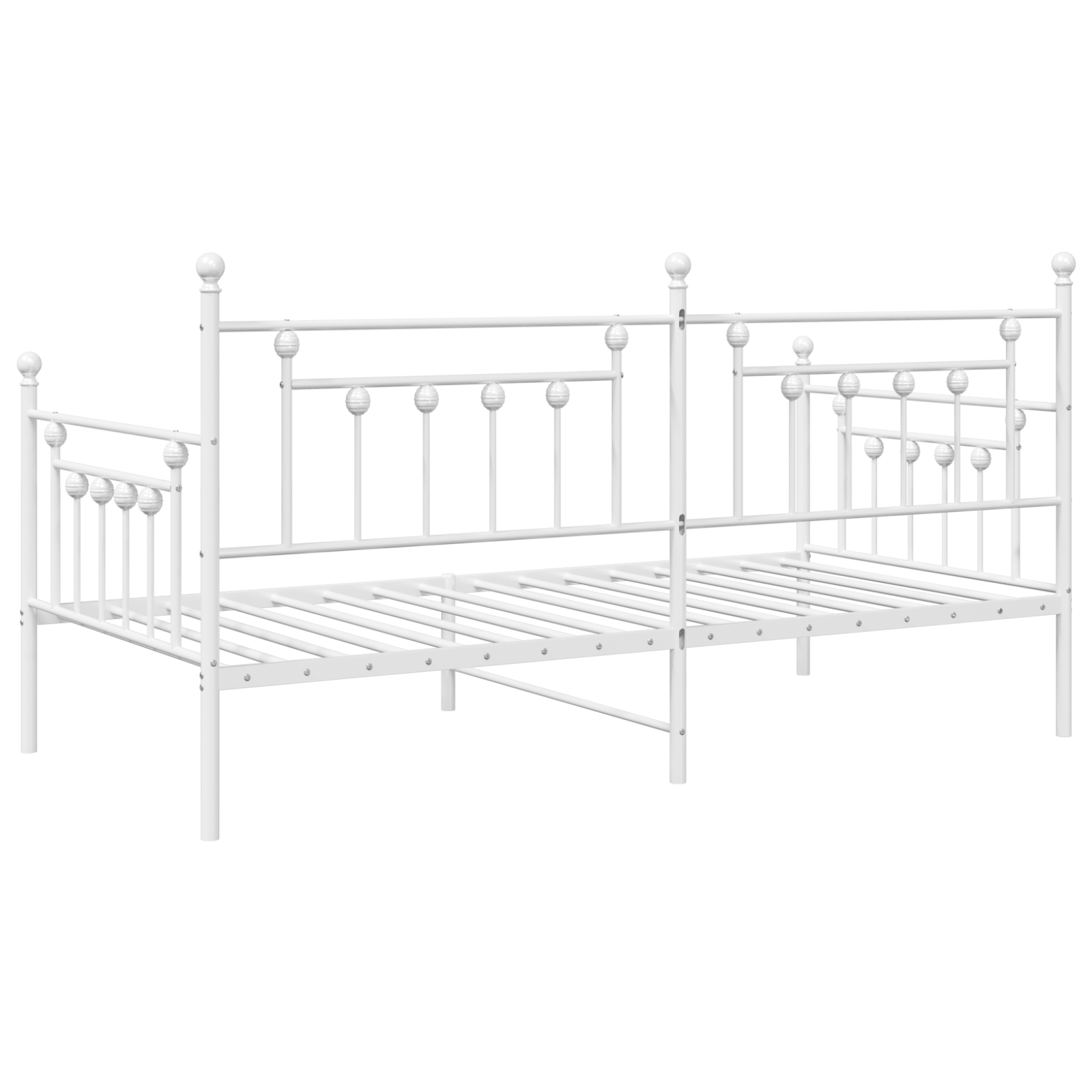 Dienos lovos rėmas Baltas 107x203 cm Plienas - Image 8