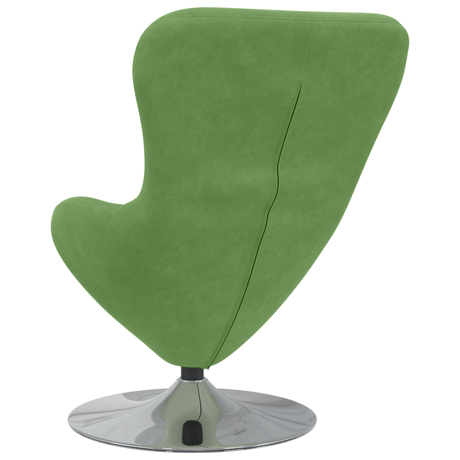Egg Chair Light Green Velvet - Image 6