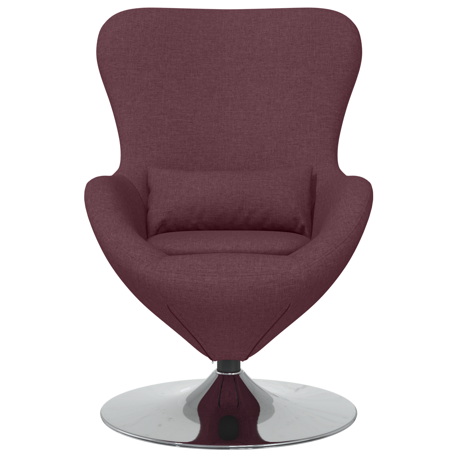 Egg Chair Purple Fabric - Image 4