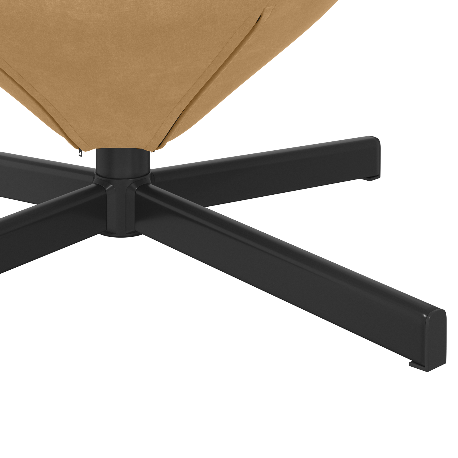 Egg Chair Brown Velvet - Image 8