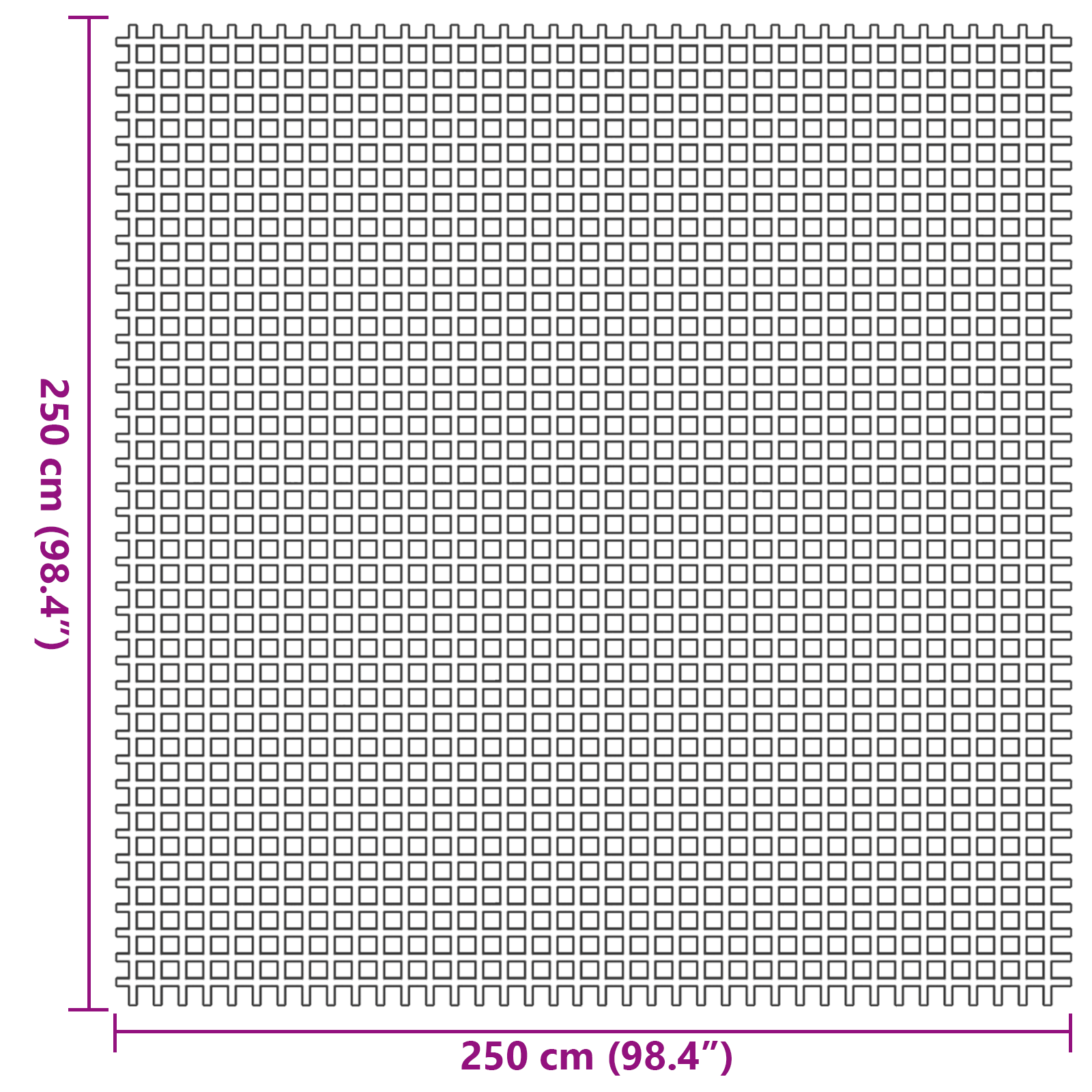 Tent Carpet Green 2,5x2,5 m - Image 7