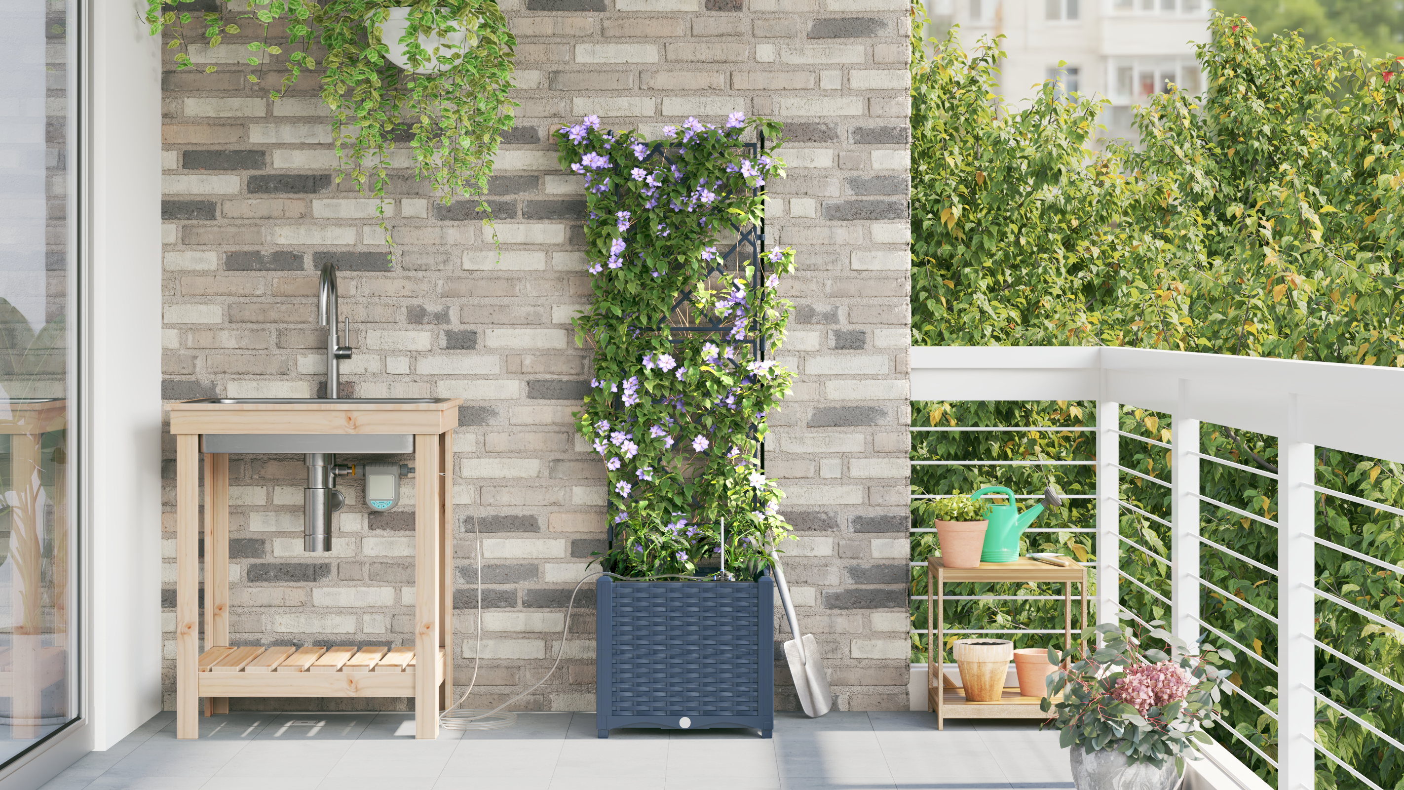 Aia istikud Hall 40 x 40 x 142 cm Teras - Image 4