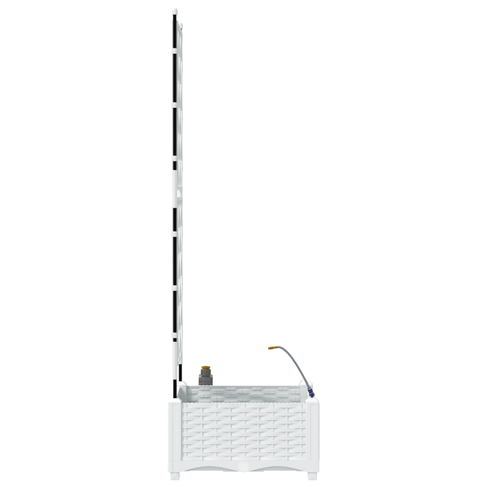 Garden Planters with Water Irrigation System White - Image 6