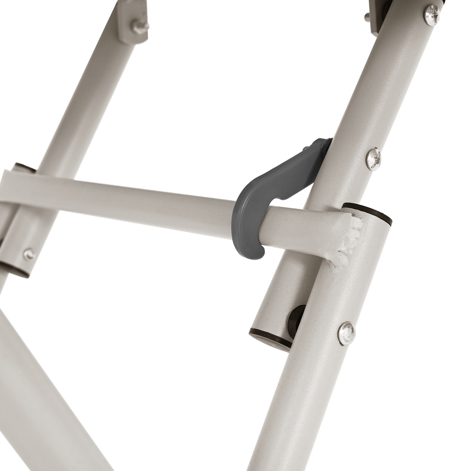 Folding Garden Table Beige 55x55x73 cm Steel - Image 8