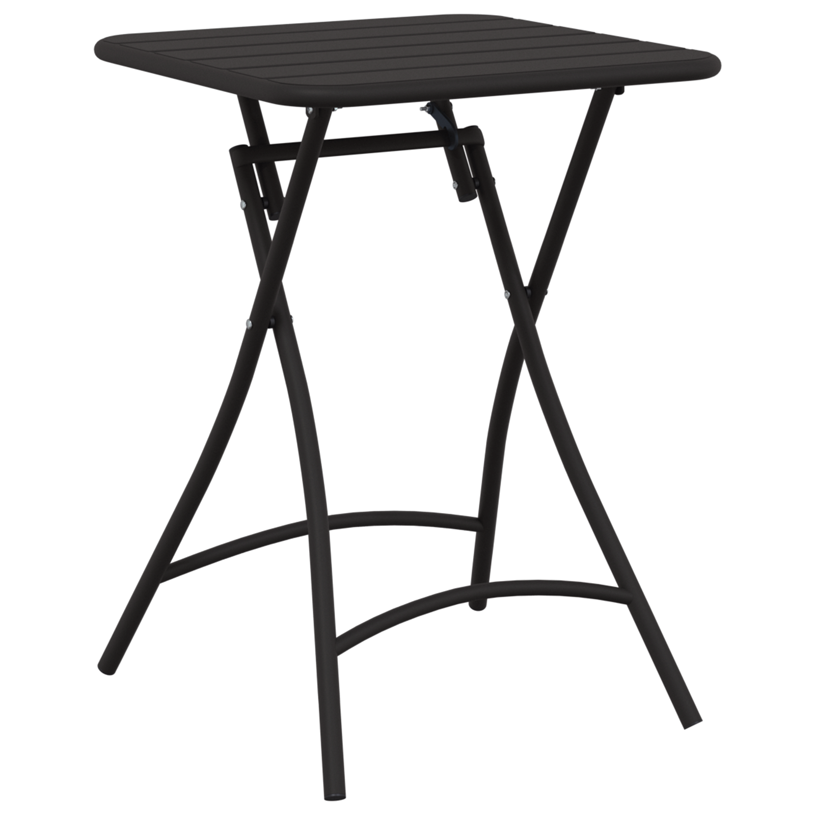 Foldable Garden Table - Anthracite - 55x55x73 cm - Steel - Image 2