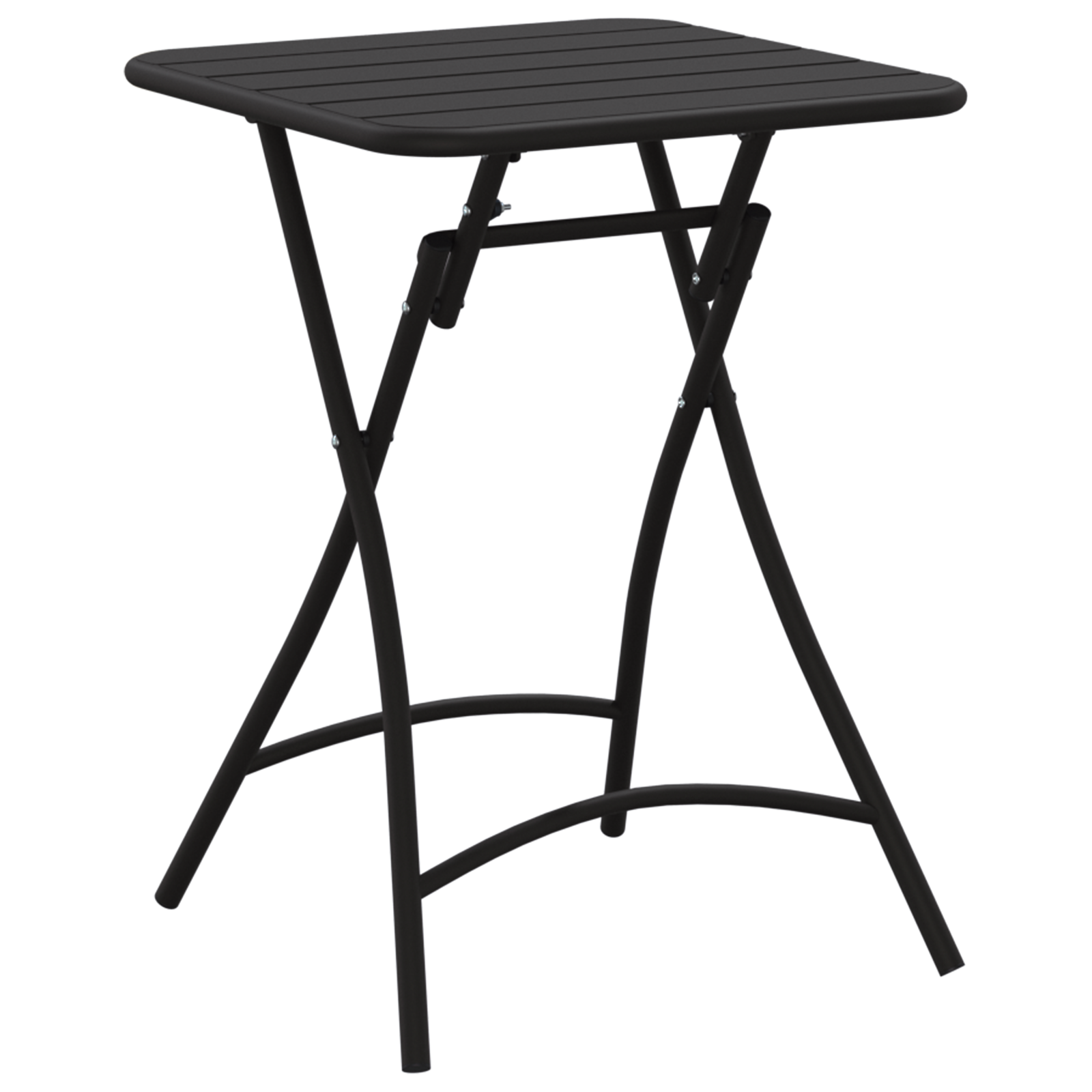 Foldable Garden Table - Anthracite - 55x55x73 cm - Steel - Image 6