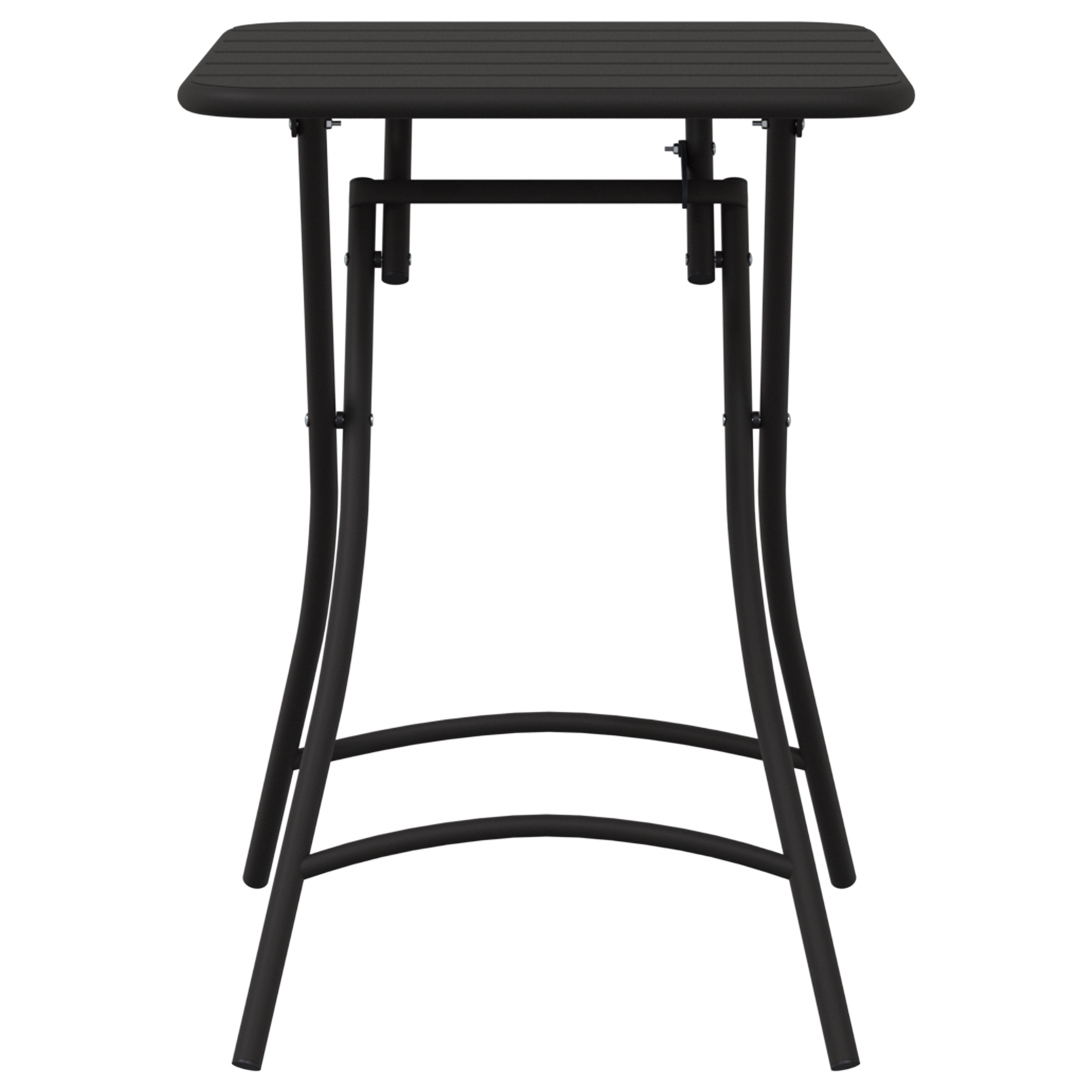 Foldable Garden Table - Anthracite - 55x55x73 cm - Steel - Image 4