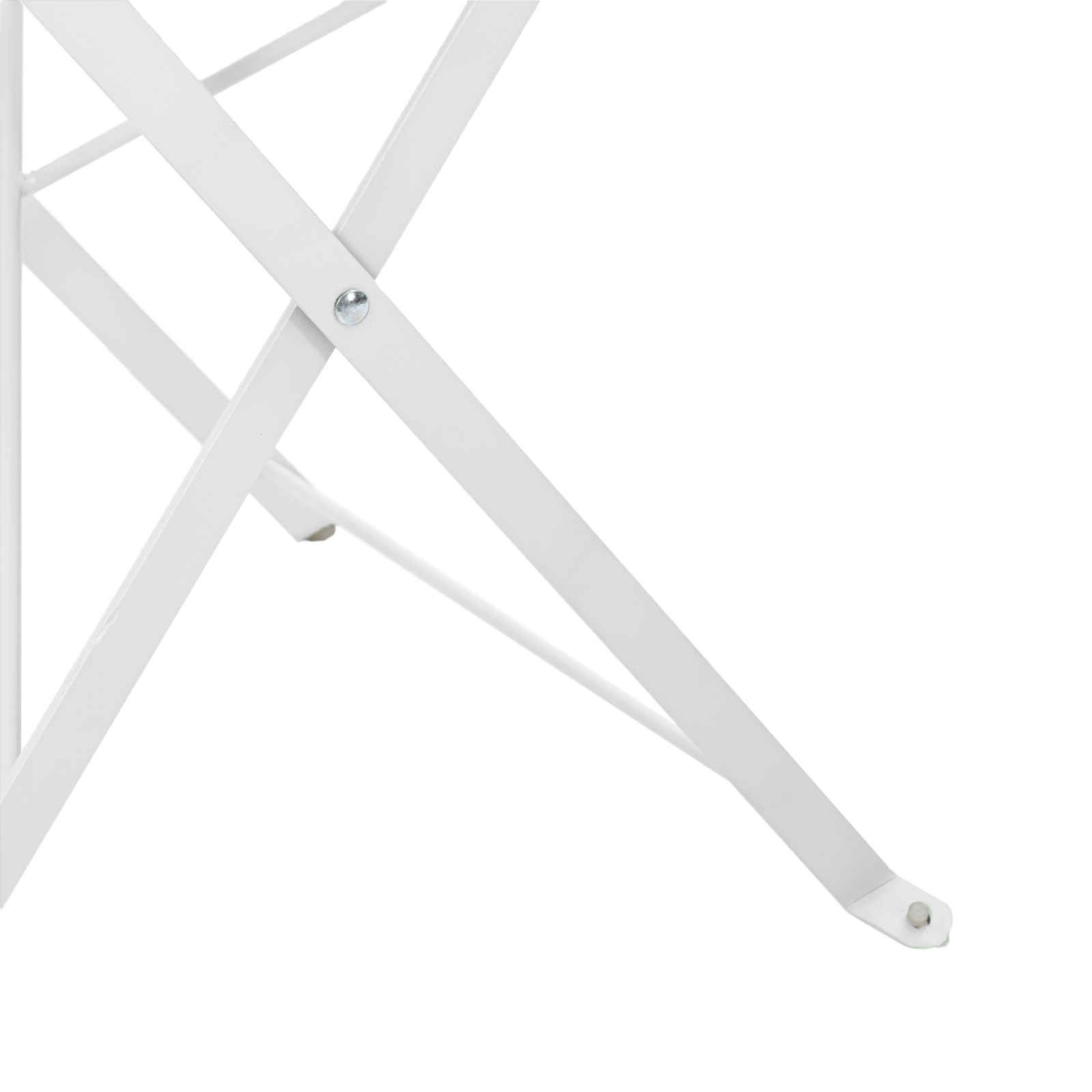 Outdoor Chairs Cool White Metal Standard Foldable Patio Chairs - Image 8