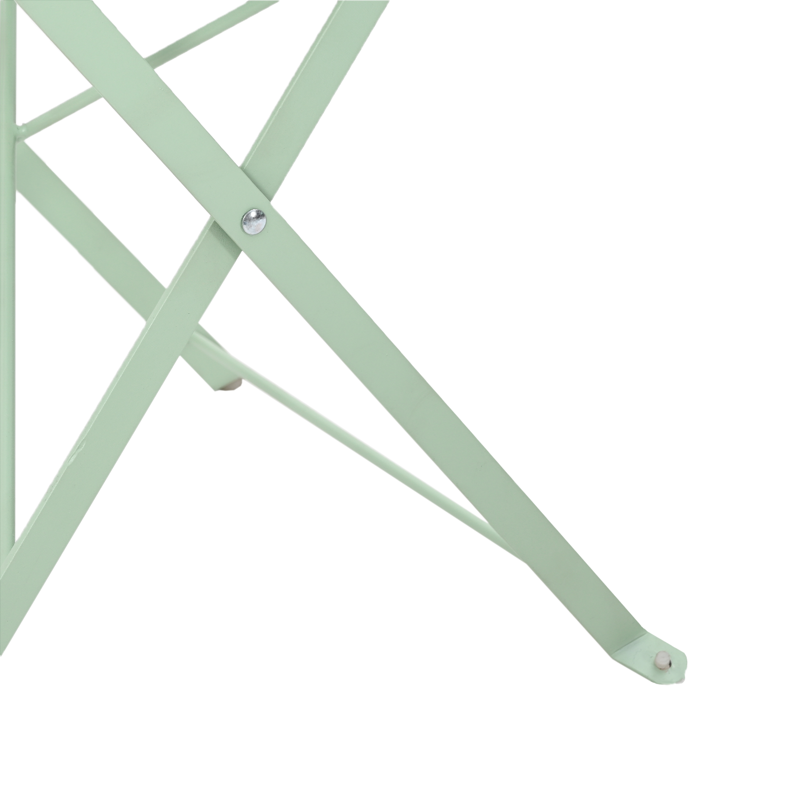 Folding Garden Chairs 2 pcs Light Mint Steel - Image 8