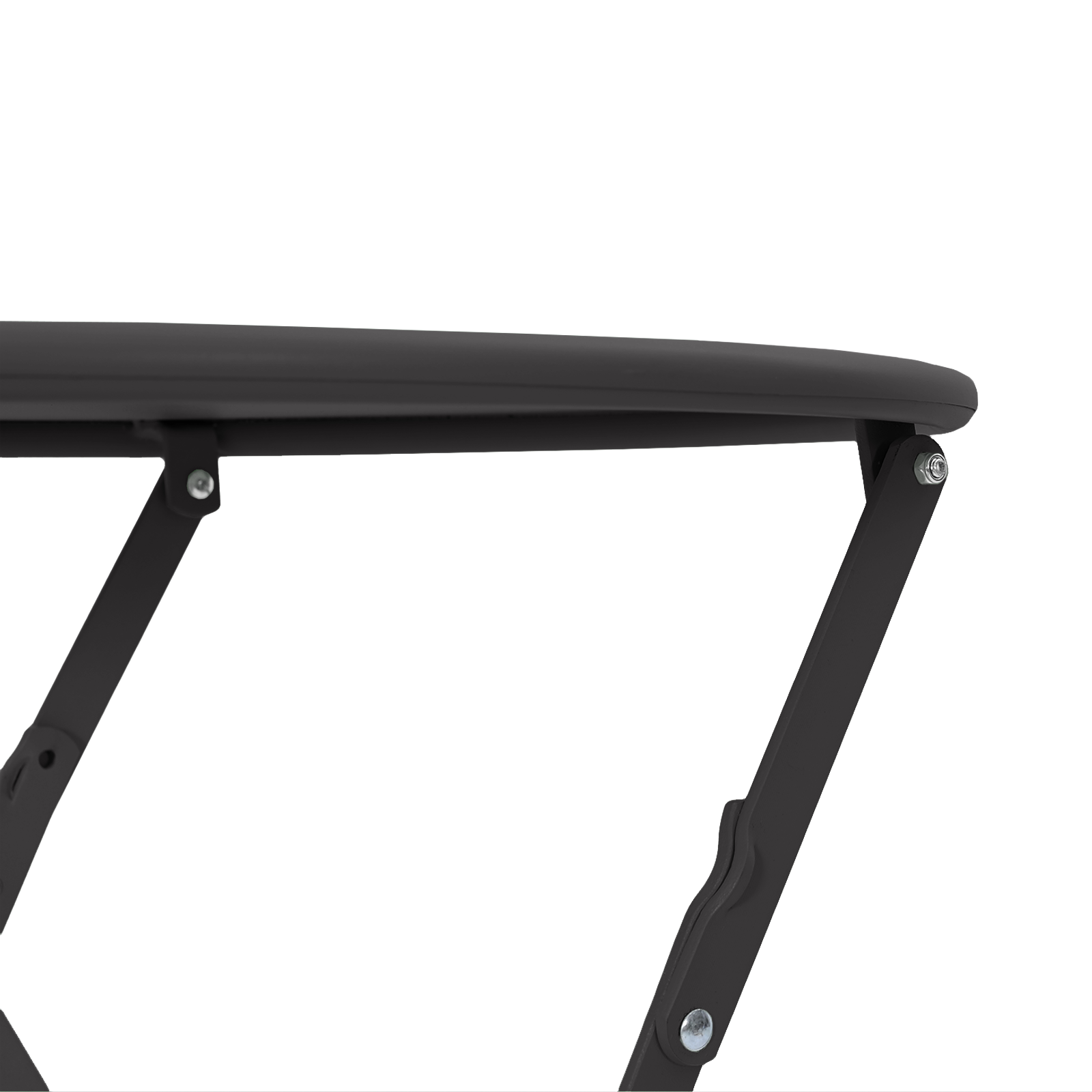 Folding Bistro Table Anthracite Ø50x71 cm Powder-coated Steel - Image 7