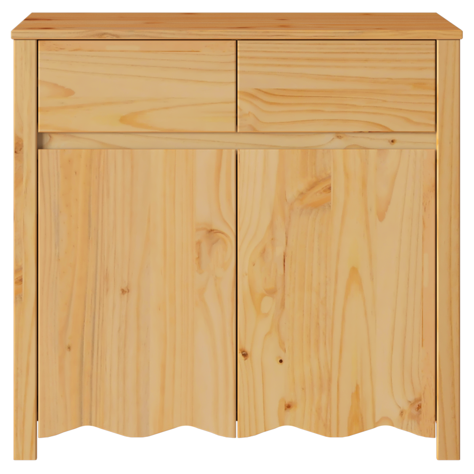 Sideboard "DRAMMEN" 79x43x75,5 cm Solid Wood Pine - Image 6