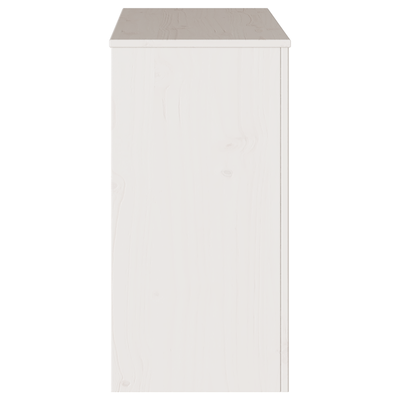 Konsolinis stalas "DRAMMEN" Baltas 89,5x37x73 cm Iš kietos pušies - Image 8