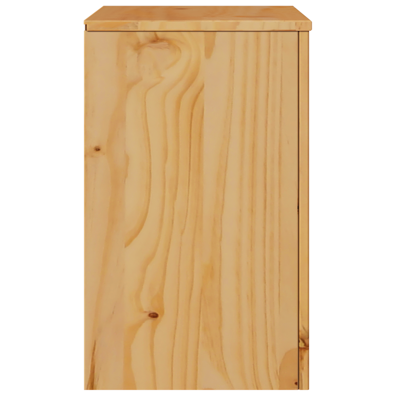 Bedside Cabinet "DRAMMEN" 45x35x56 cm Solid Wood Pine - Image 8