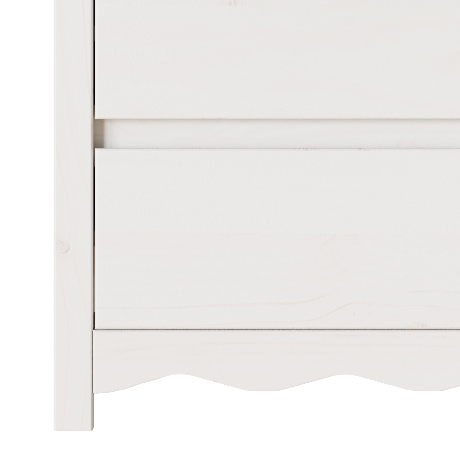 Komoda "DRAMMEN" Balta 111x43x73,5 cm Kietasis pušis - Image 10