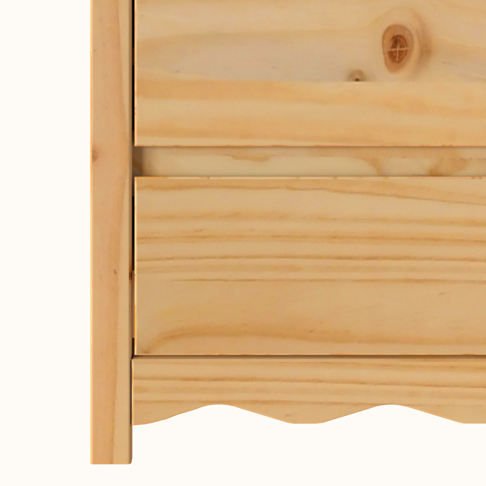 Chest of Drawers "DRAMMEN" 76,5x40x91 cm Solid Wood Pine - Image 10