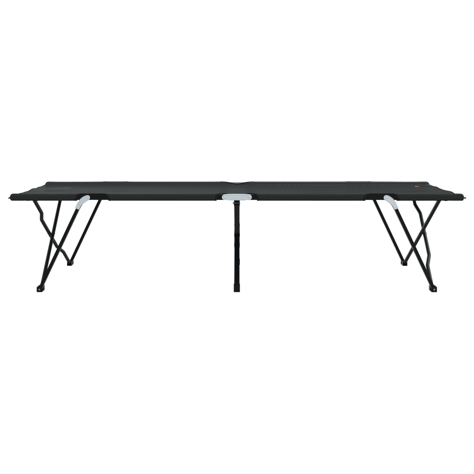 Folding Sun Bed with Carry Bag Black 600D Oxford Fabric - Image 5