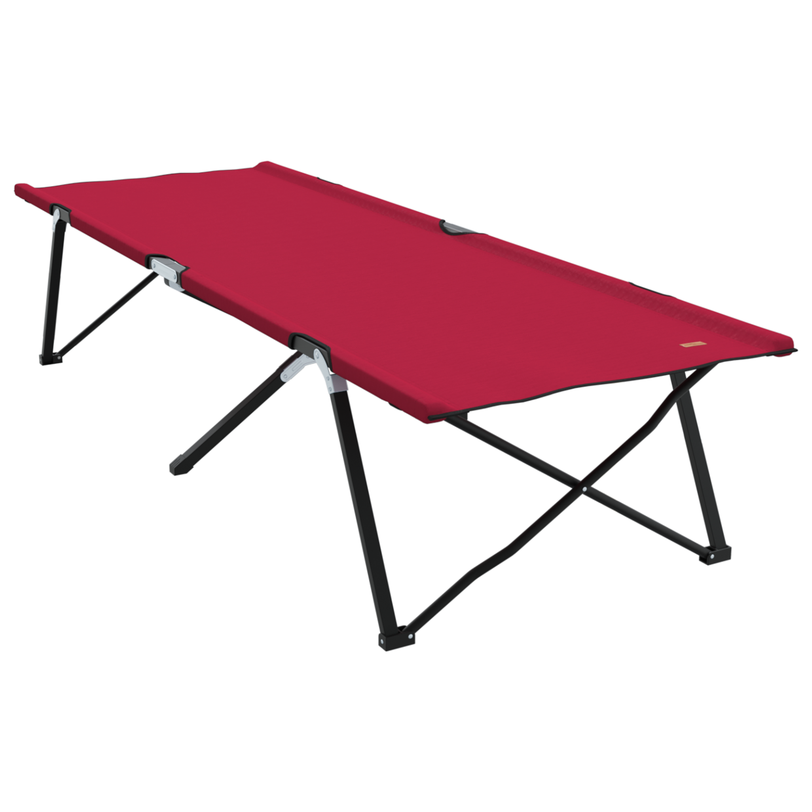 Folding Sun Beds with Carry Bags 2 pcs Red 600D Oxford Fabric - Image 3