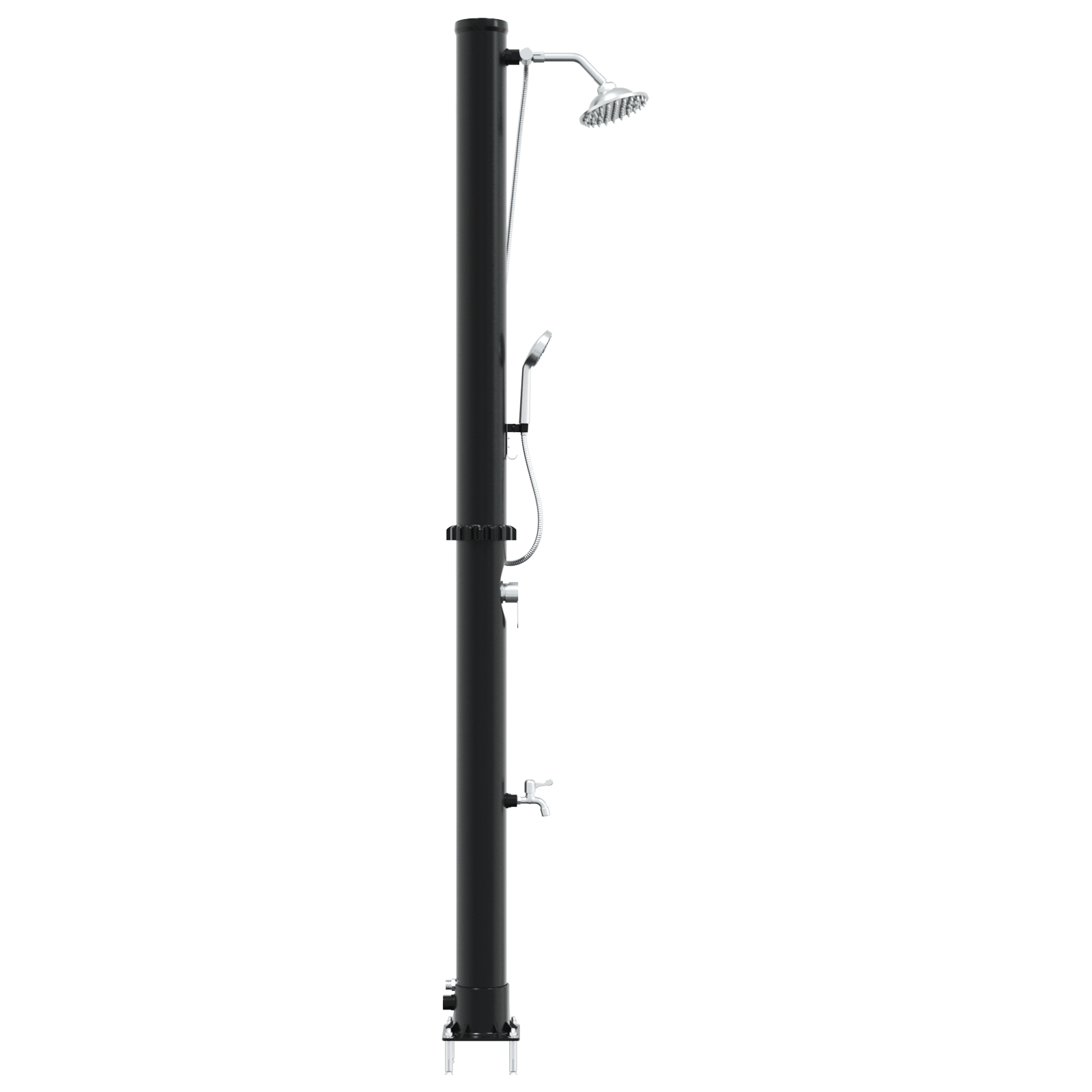 Outdoor Solar Shower with Handheld Shower Head 217 cm 20 L - Image 6
