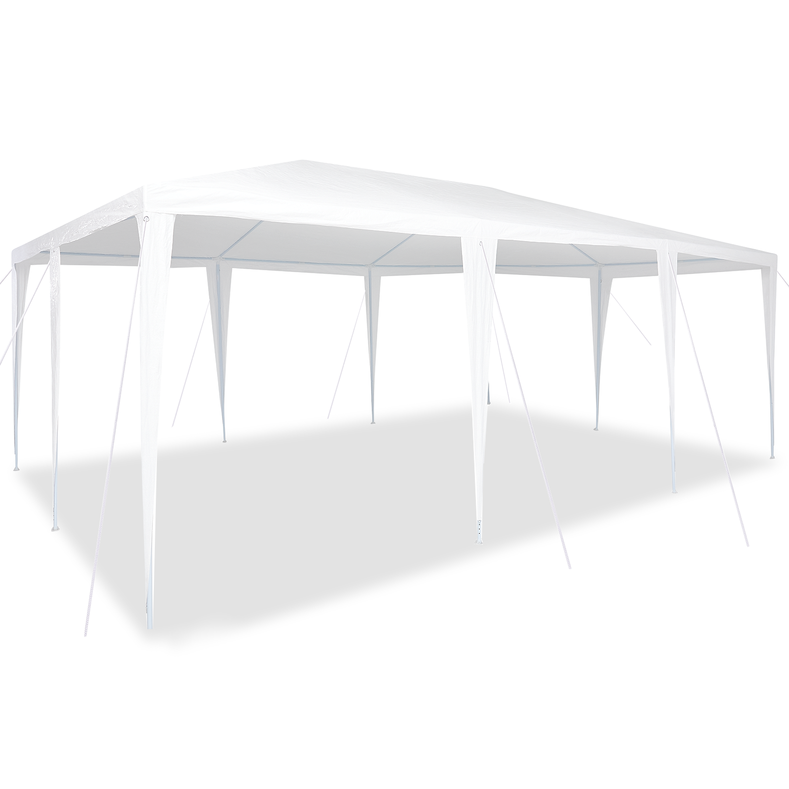 Šventinis tentas Baltas 6x4 m PE - Image 3