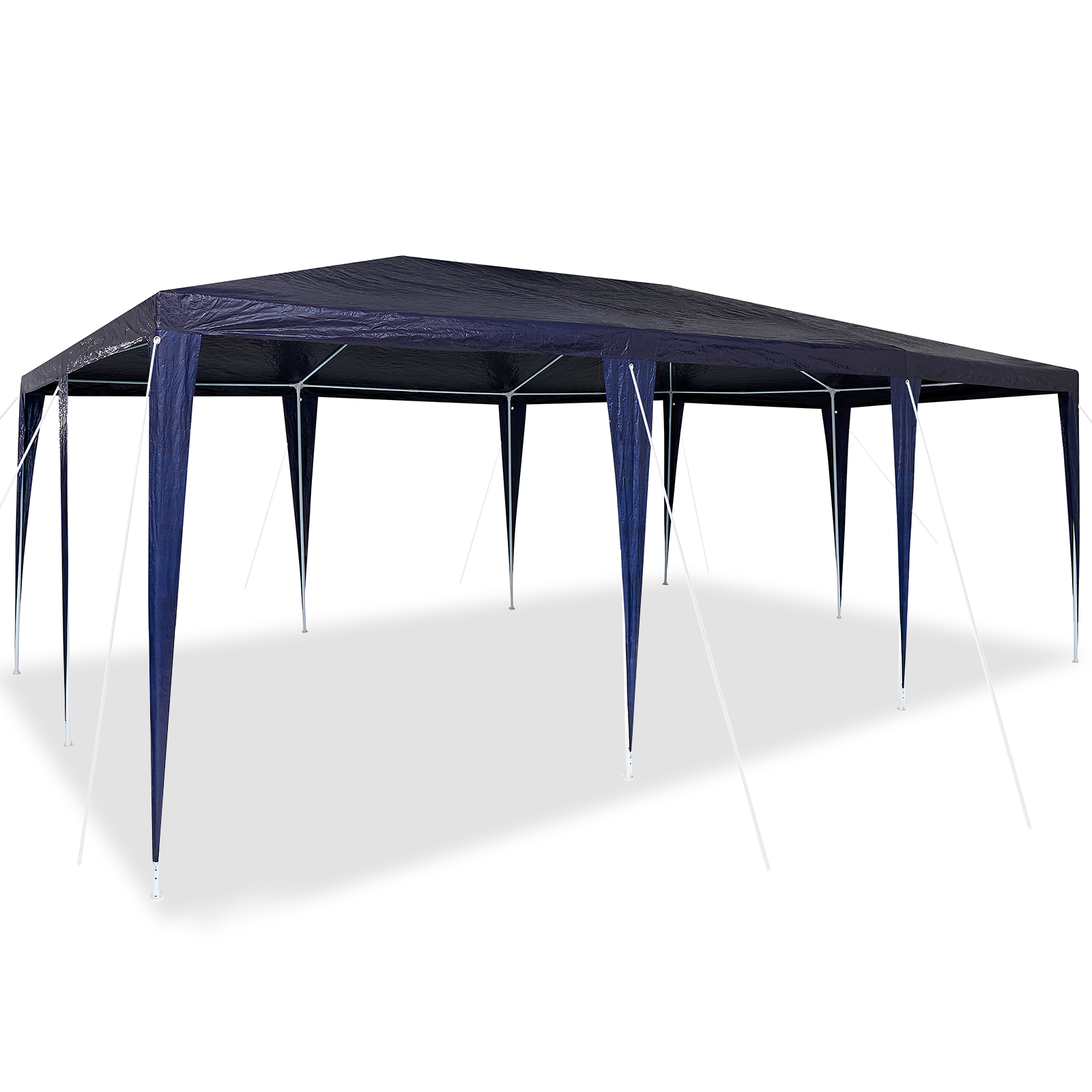 Šventinė palapinė Mėlyna 6x4 m PE - Image 3