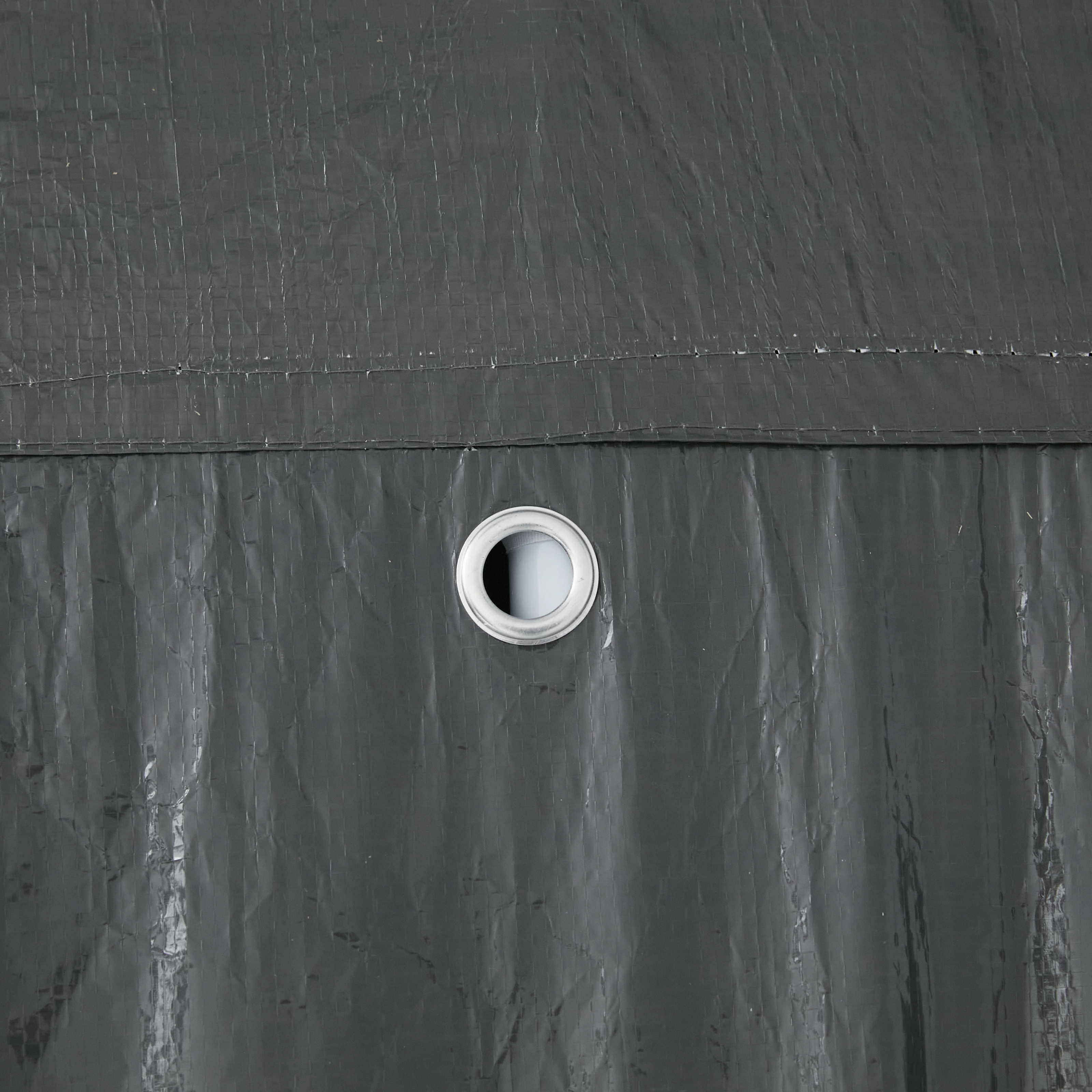 Party Tent Anthracite 6x4 m PE - Image 9