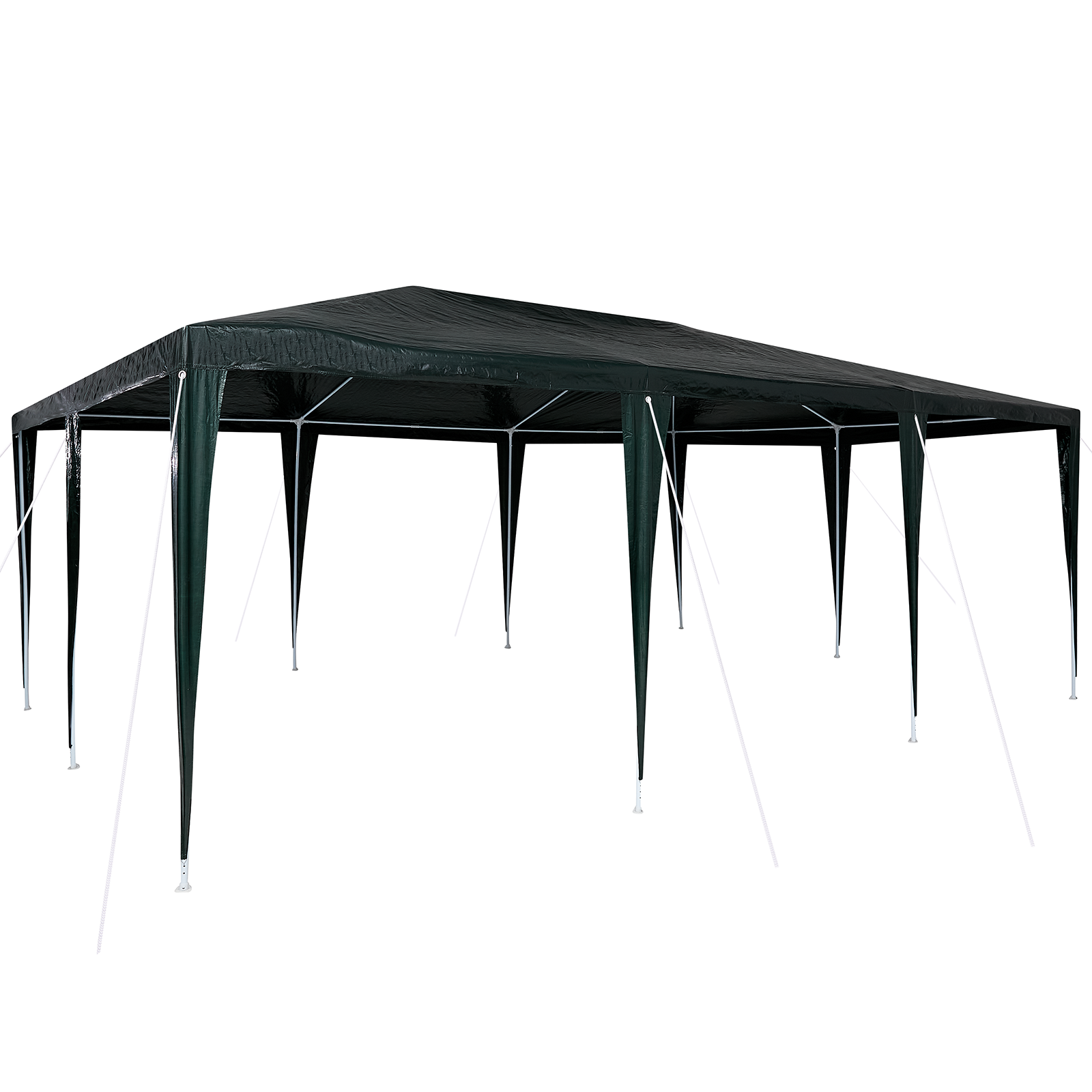 Šventinis tentas žalias 6x4 m PE - Image 2