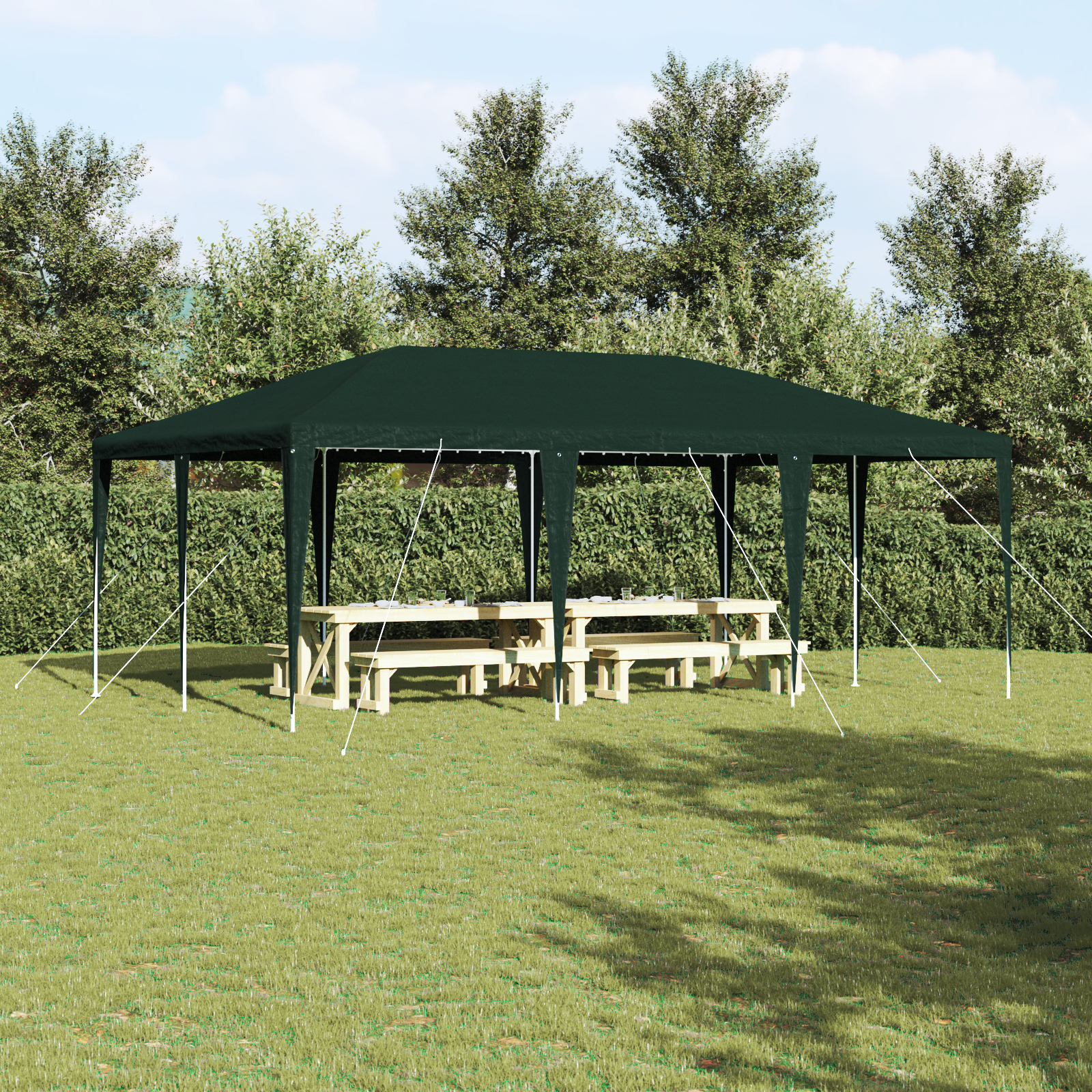 Feest Tent Groen 6×4 m PE
