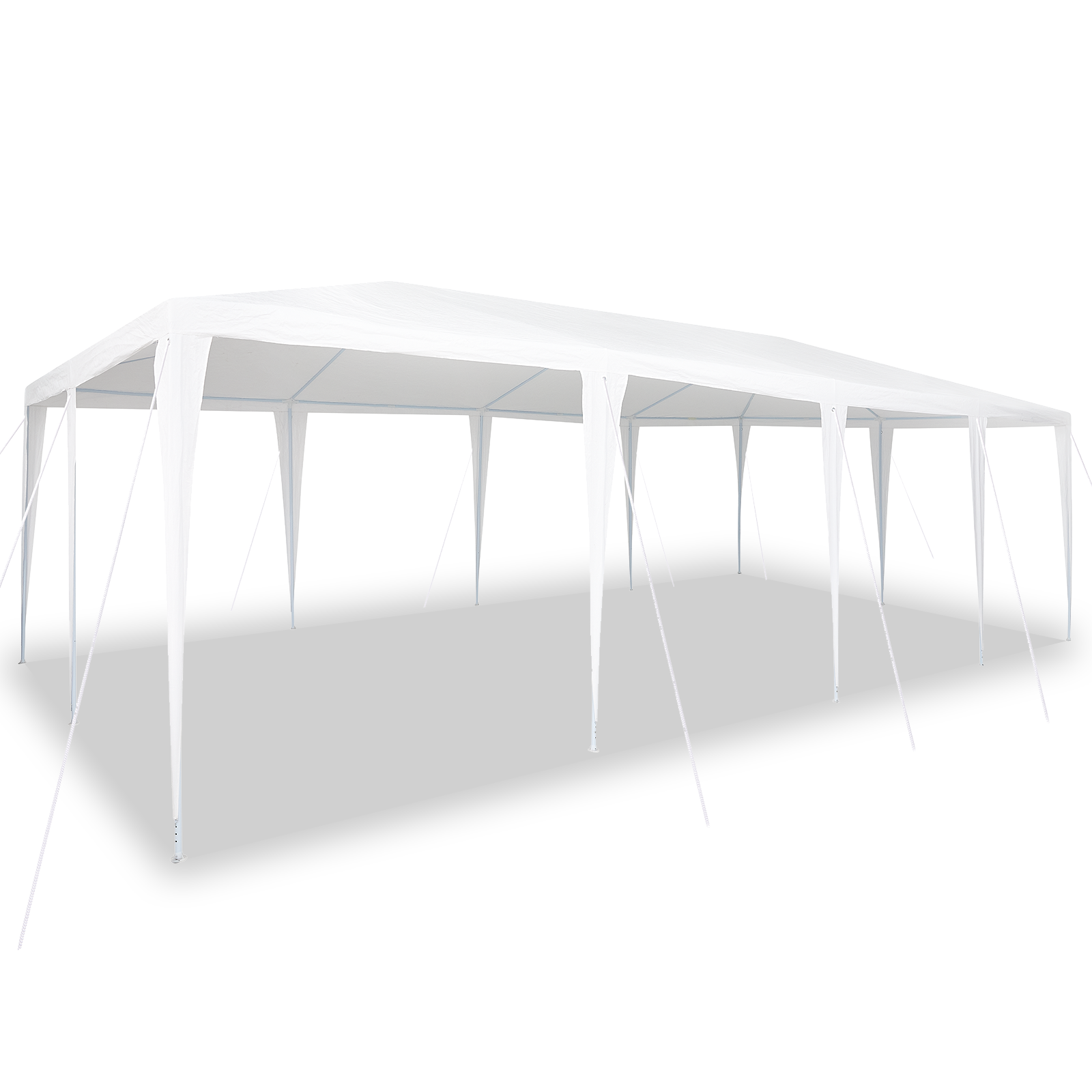 Balta Pobūvių Palapinė 8x4 m PE - Image 3